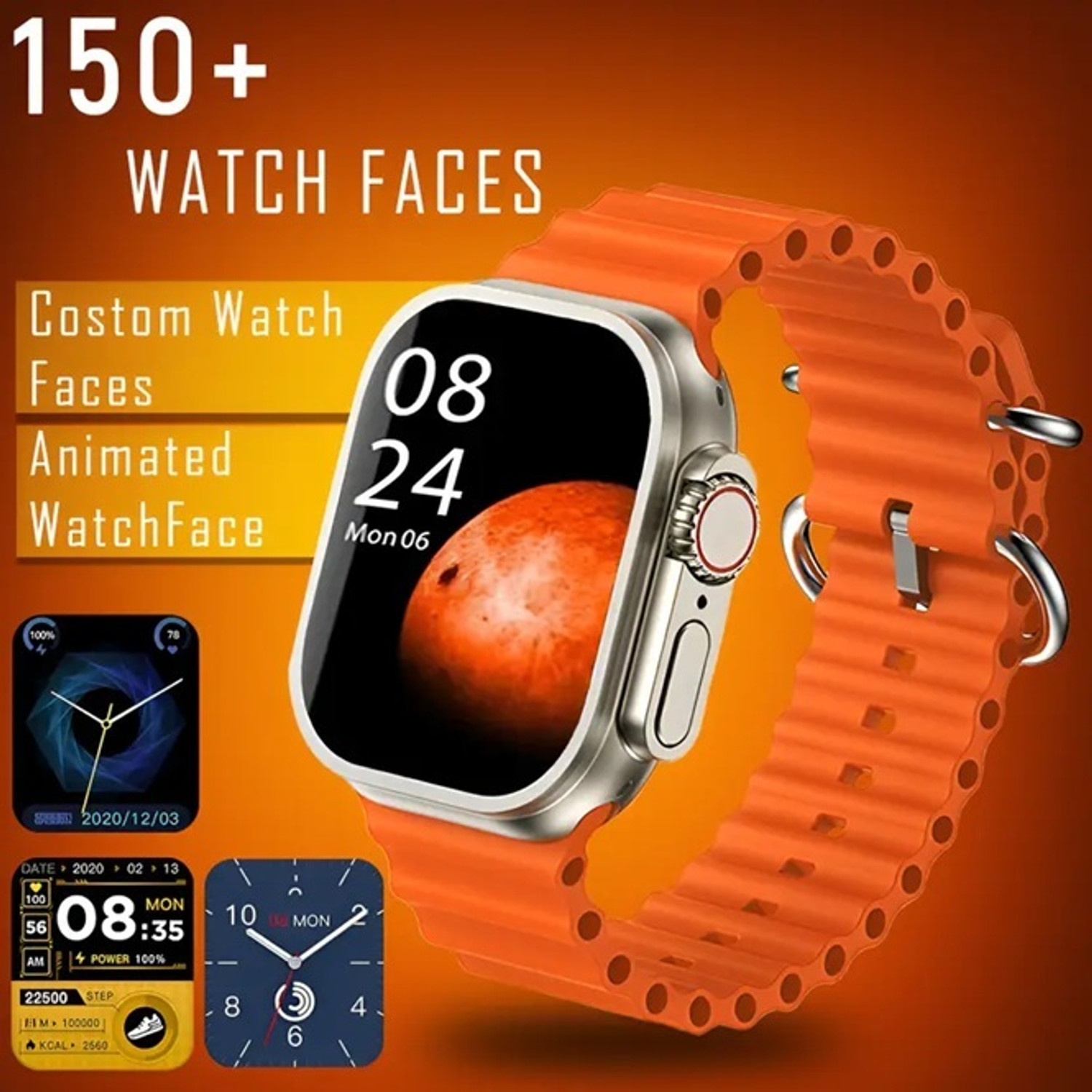 Image of Onikuma T800 Ultra 4G Network Smartwatch