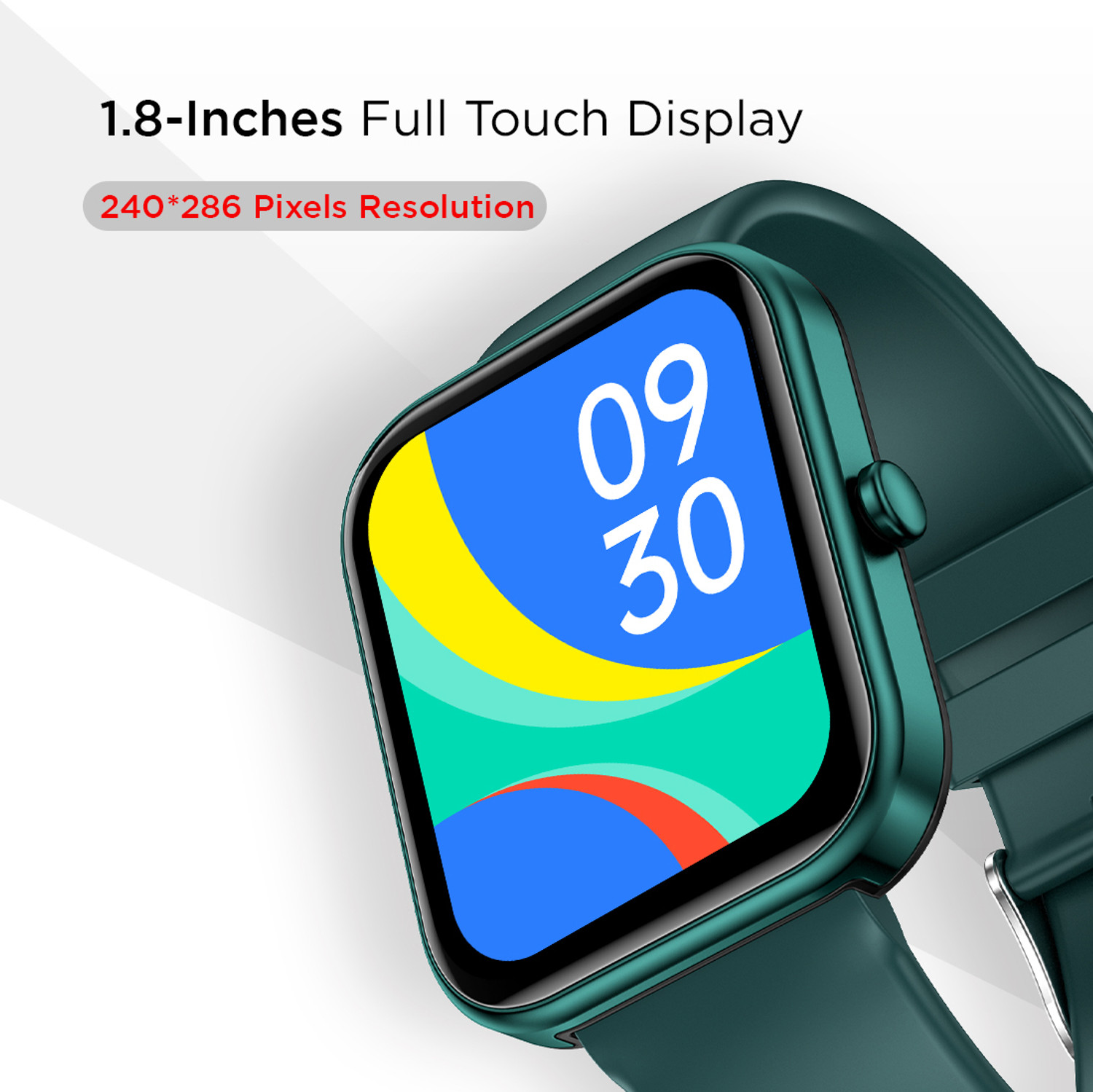 Image of Fire-Boltt Wonder 45.7mm (1.8) Bluetooth Calling with AI Voice Assistant Smartwatch