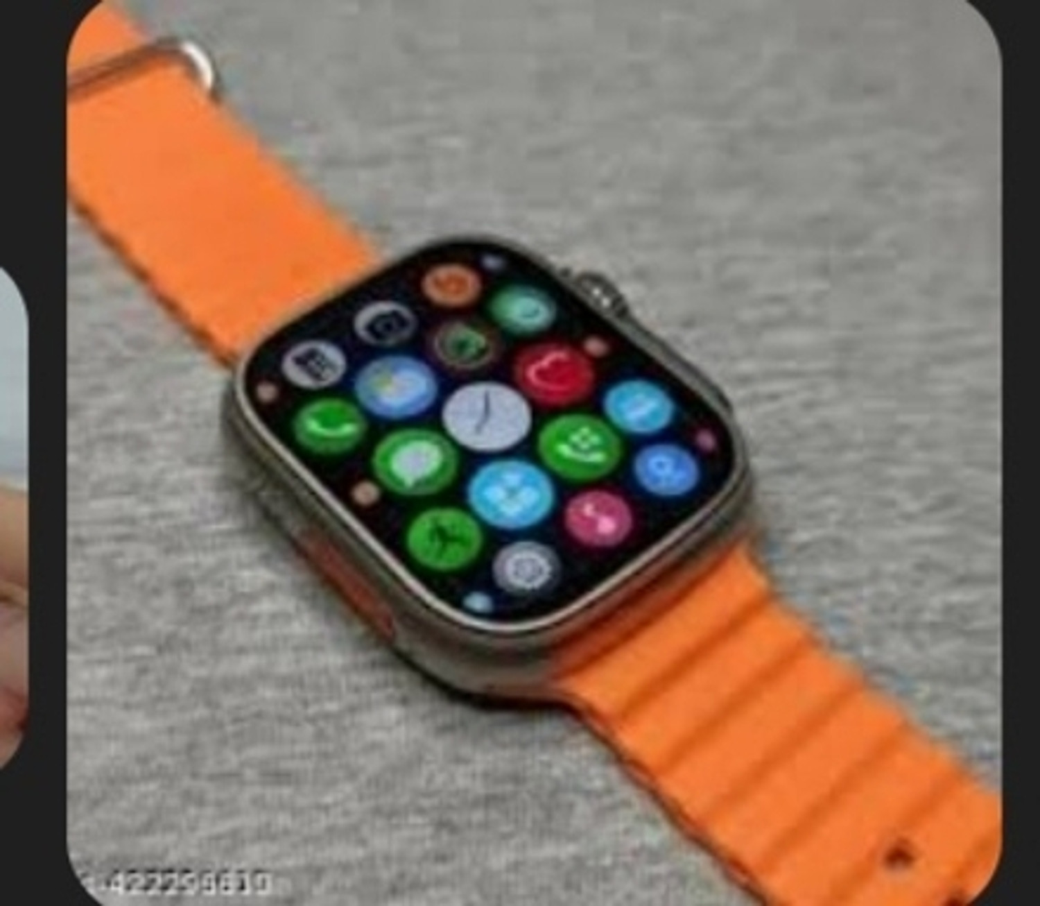 Image of Onikuma T800 BT watch 2in Big Screen Sunlight Proof Display Music Play Insta WA Notifier Smartwatch