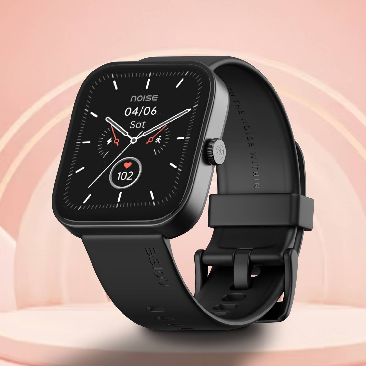 Noise ColorFit Caliber with 15-day battery, 1.69" display, 60 Spo
