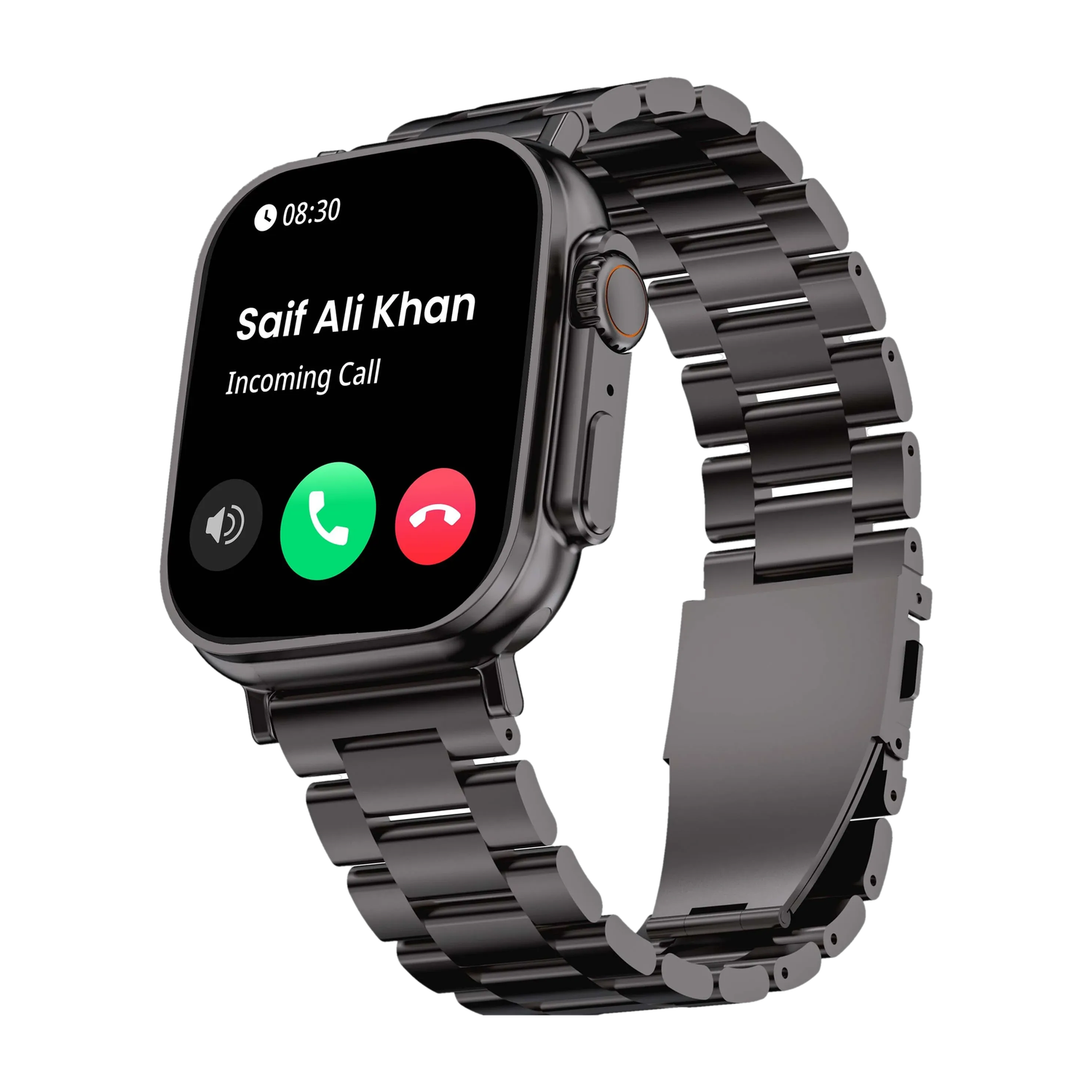 GOBOULT Crown 1.95 HD Display, BT Calling, Working Crown, 900 Nits, SpO2 Smartwatch