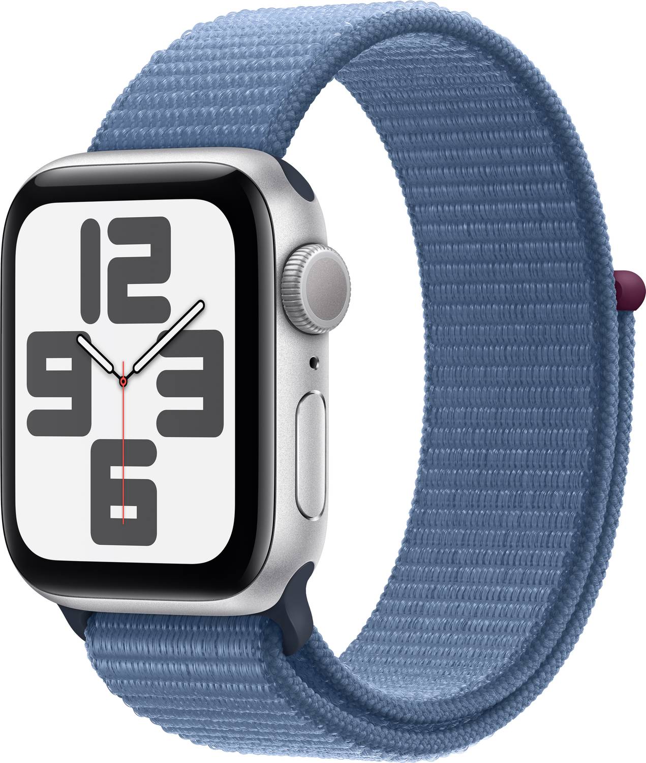 Apple Watch SE GPS + Cellular 40mm Silver Aluminium Case with Win