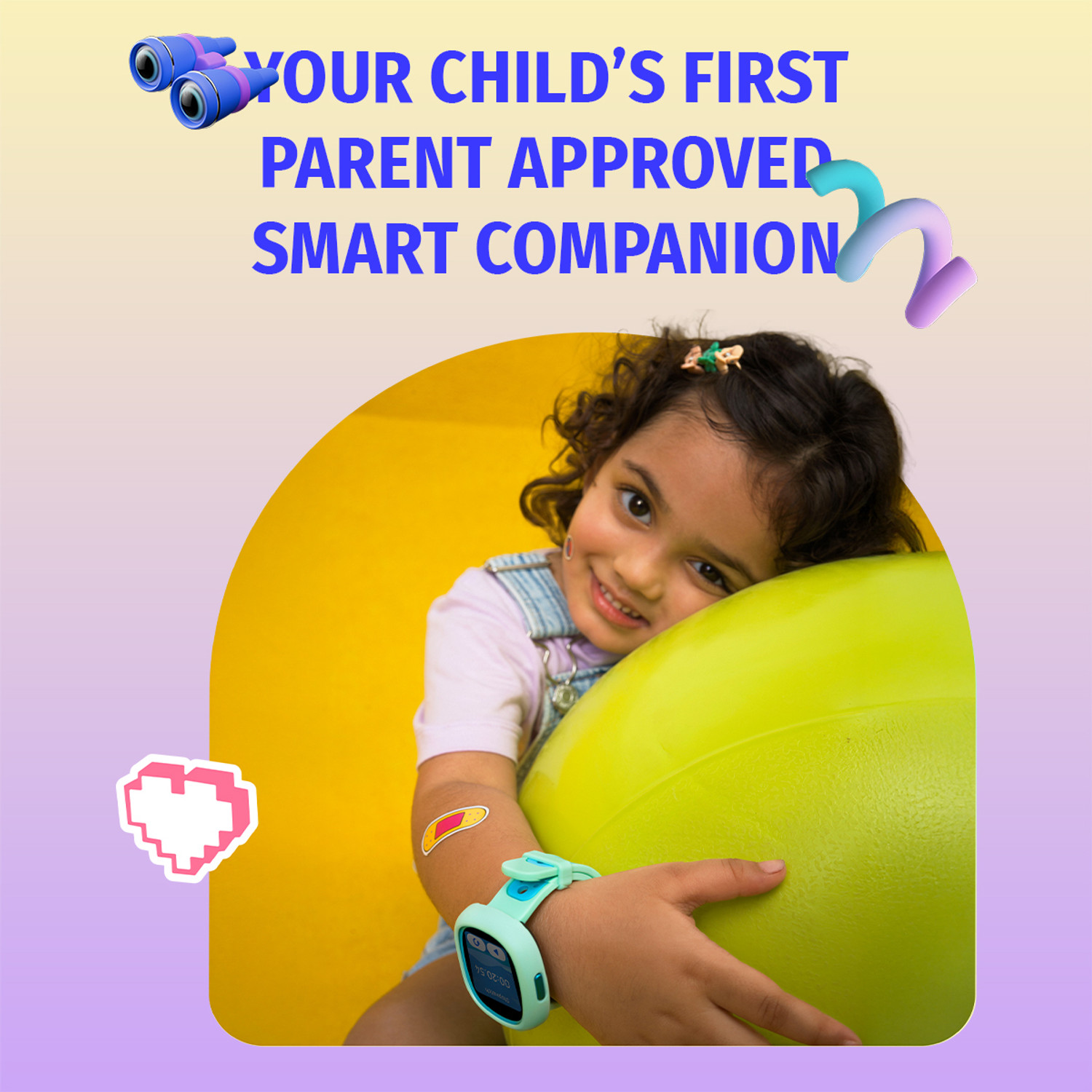 Image of Noise Junior Champ 3 in-Built Learning Hub, Habit Builder, Exam & School Mode, Kids Smartwatch