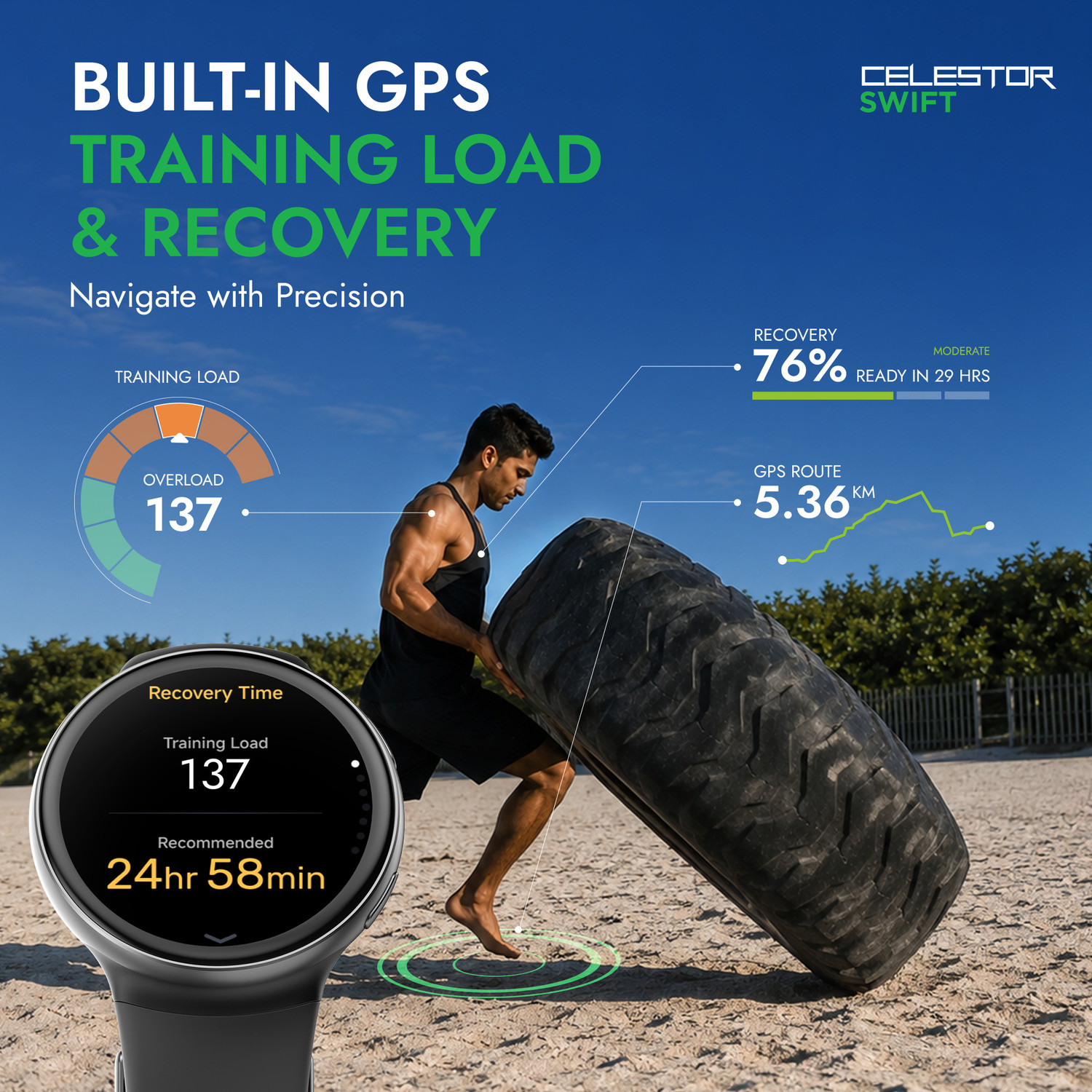 Image of Titan Celestor Swift Smartwatch