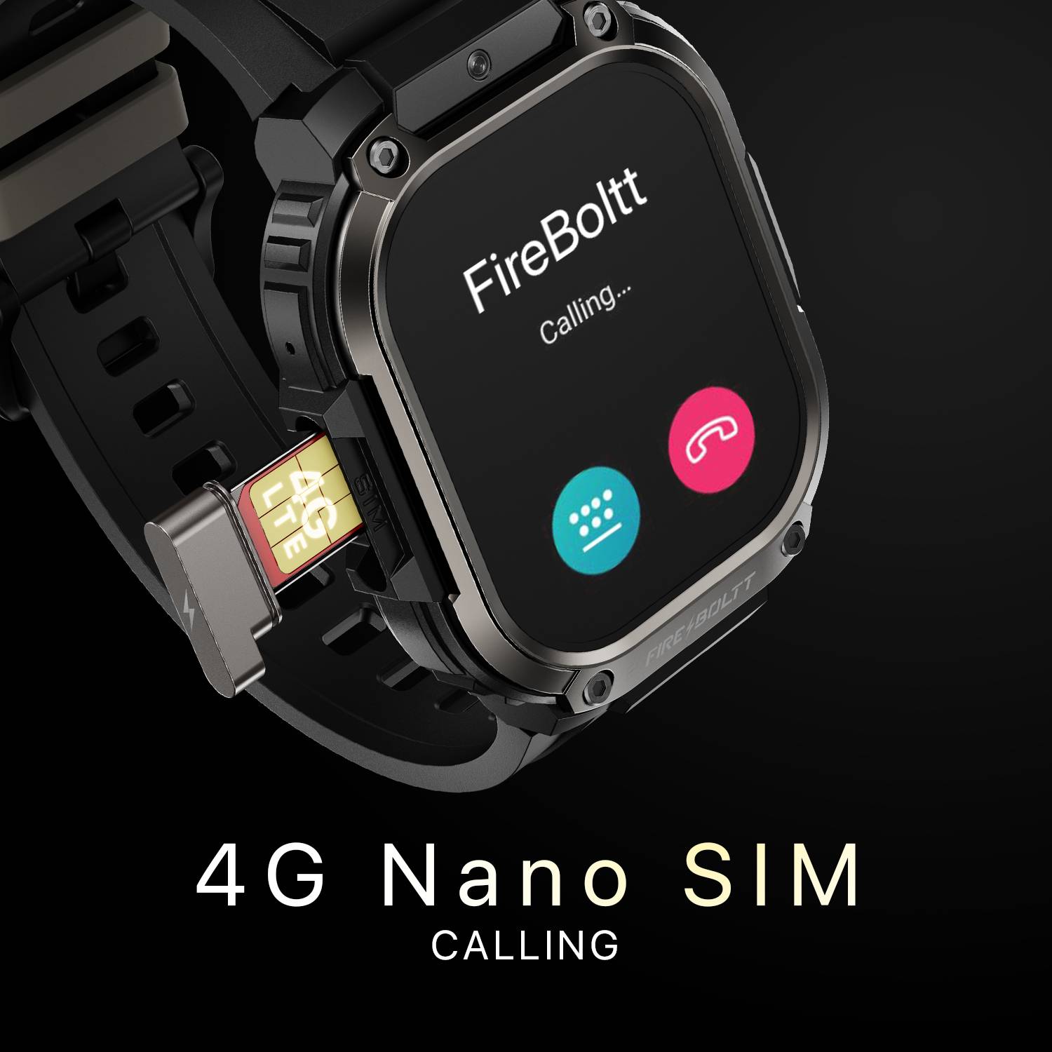 Fire-Boltt Clickk 54.1mm AMOLED Smartwatch - Image 5