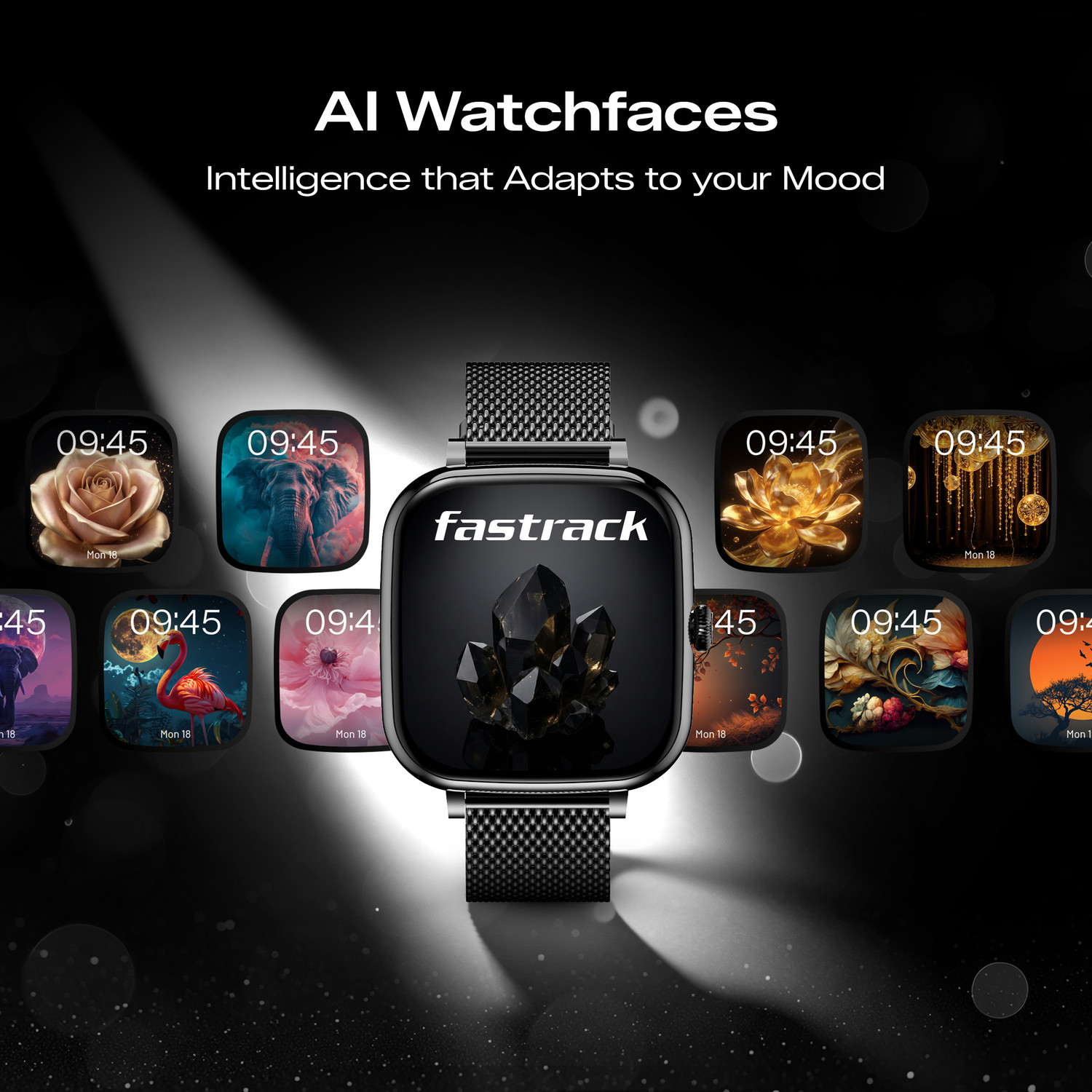Image of Fastrack Noir Rizz Smartwatch