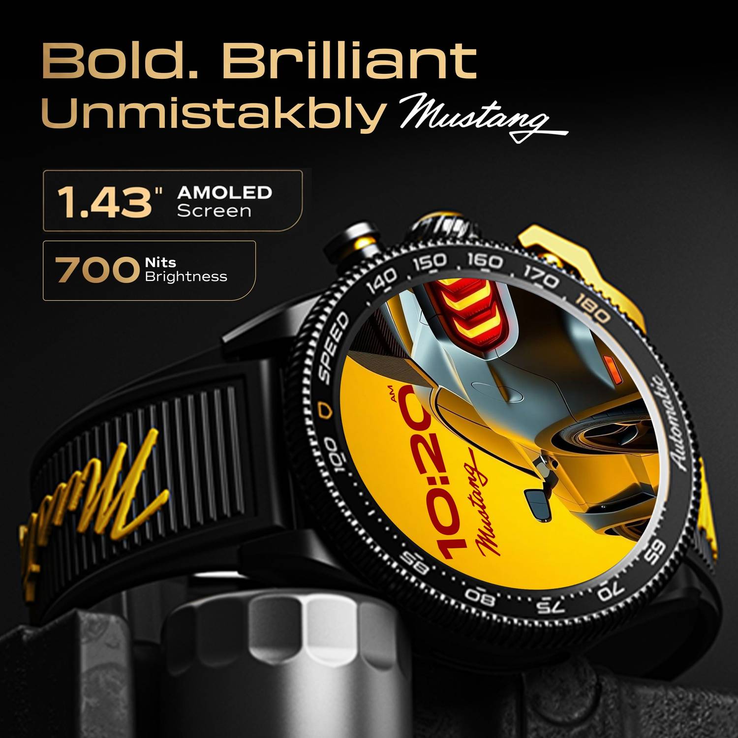 GOBOULT Mustang Stallion 1.43" AMOLED Smartwatch - Image 5