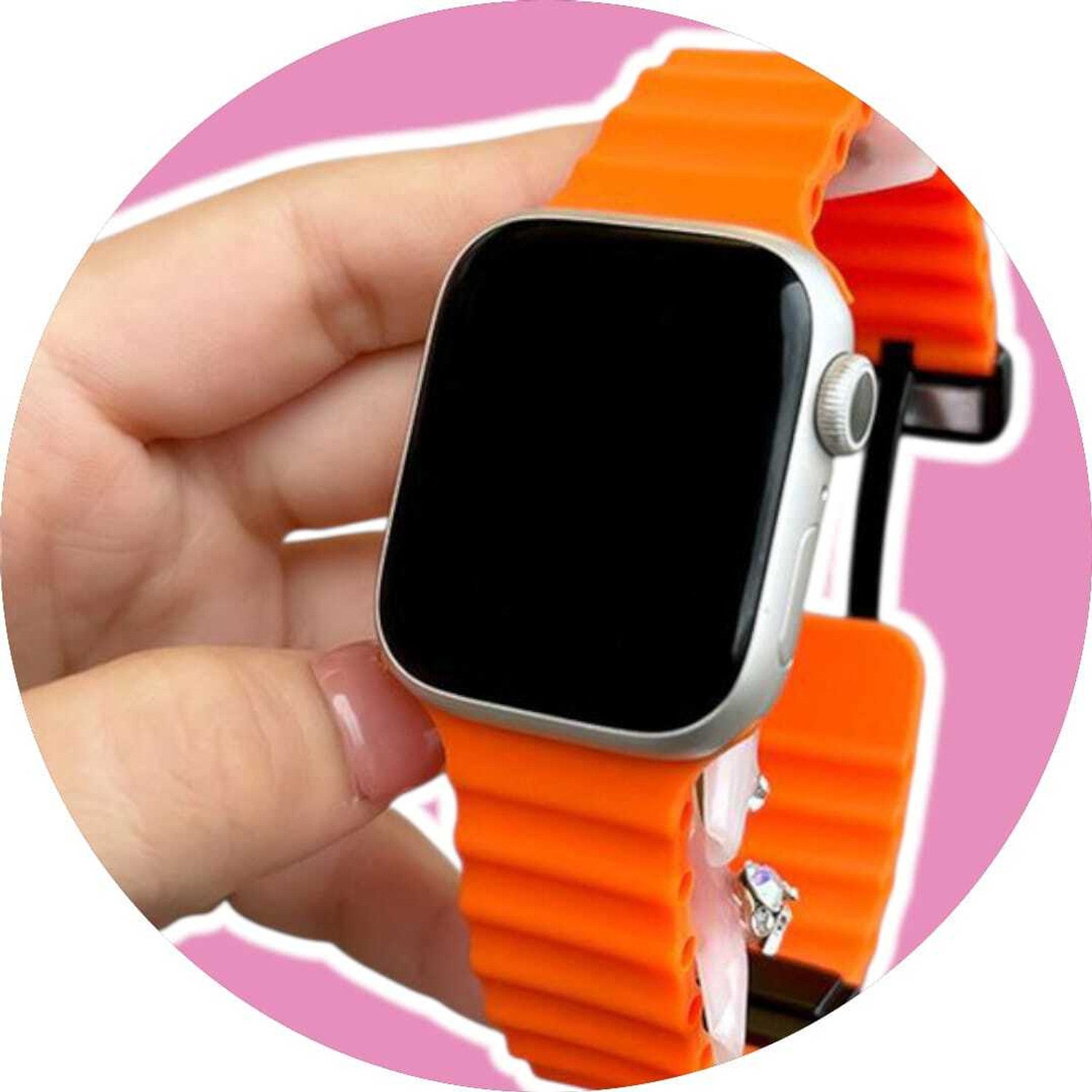 Image of Onikuma T800 BT watch 2in Big Screen Sunlight Proof Display Music Play Insta WA Notifier Smartwatch
