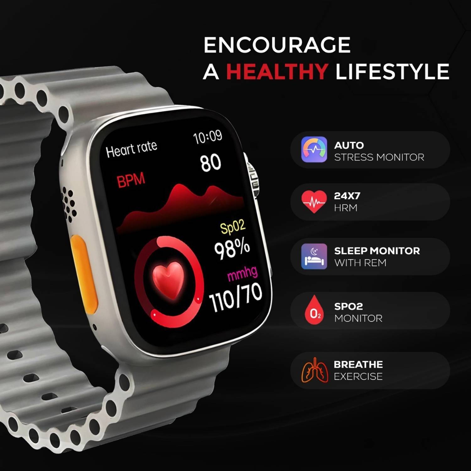 Wyltron T800 BT 1.83" Smartwatch - Image 5