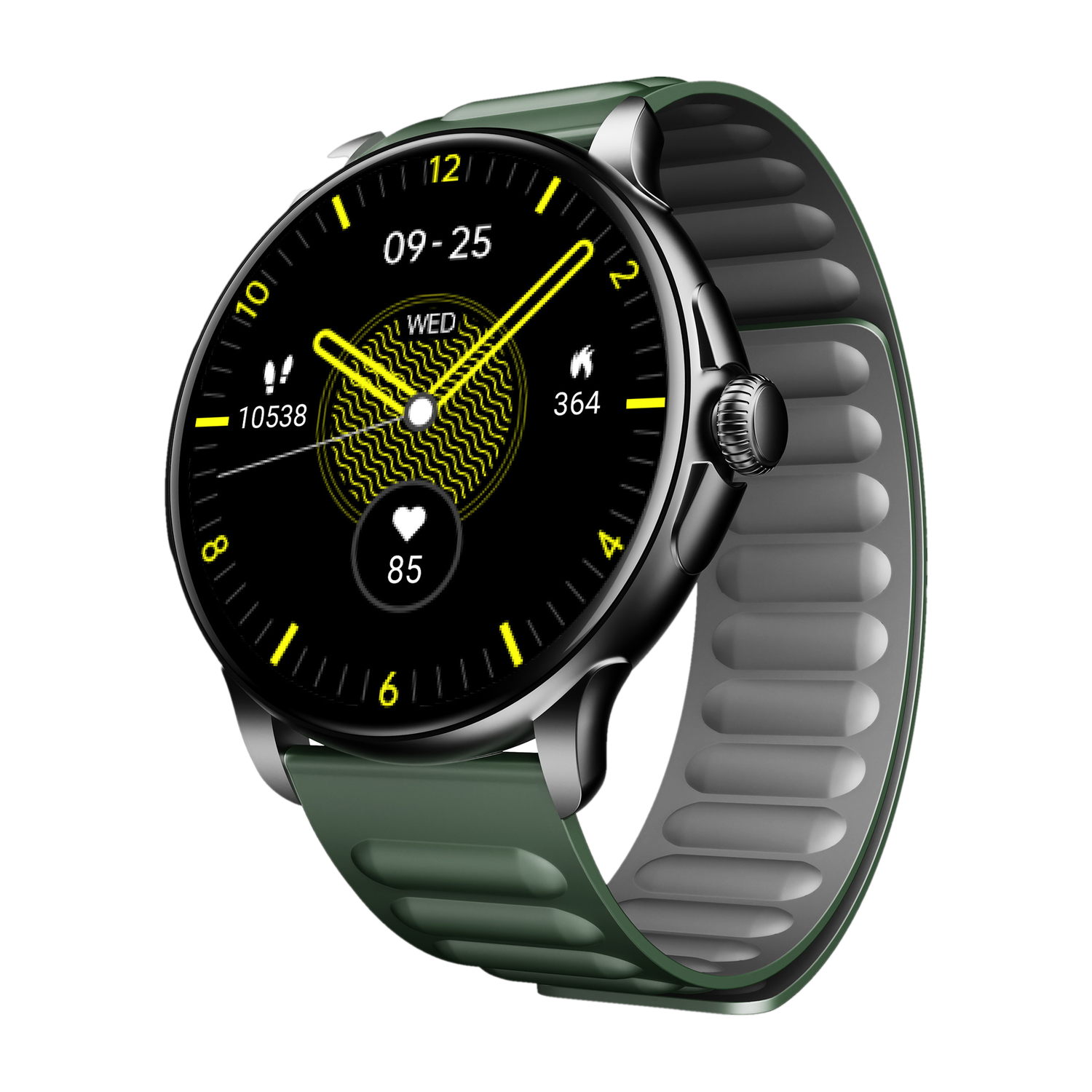 boAt Lunar Oasis w/TBT Navigation,Dynamic UI,1.43''(3.6 cm) AMOLED Display & QR Tray Smartwatch