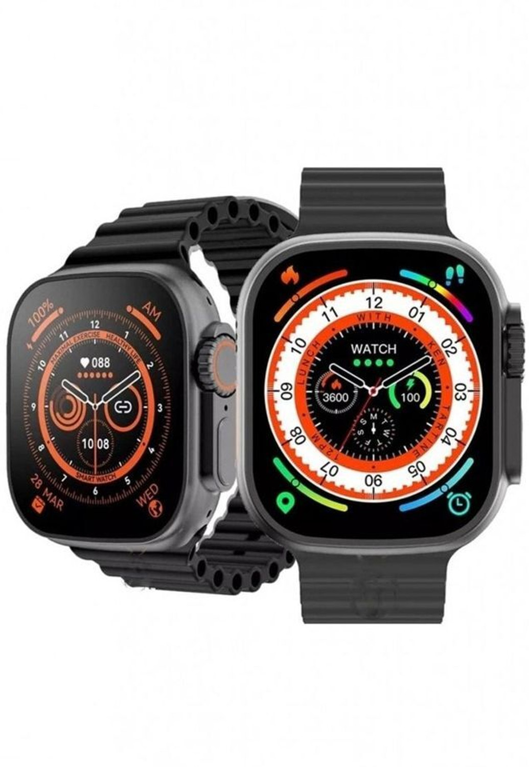 Image of Onikuma T800 BT watch 2in Big Screen Sunlight Proof Display Music Play Insta WA Notifier Smartwatch