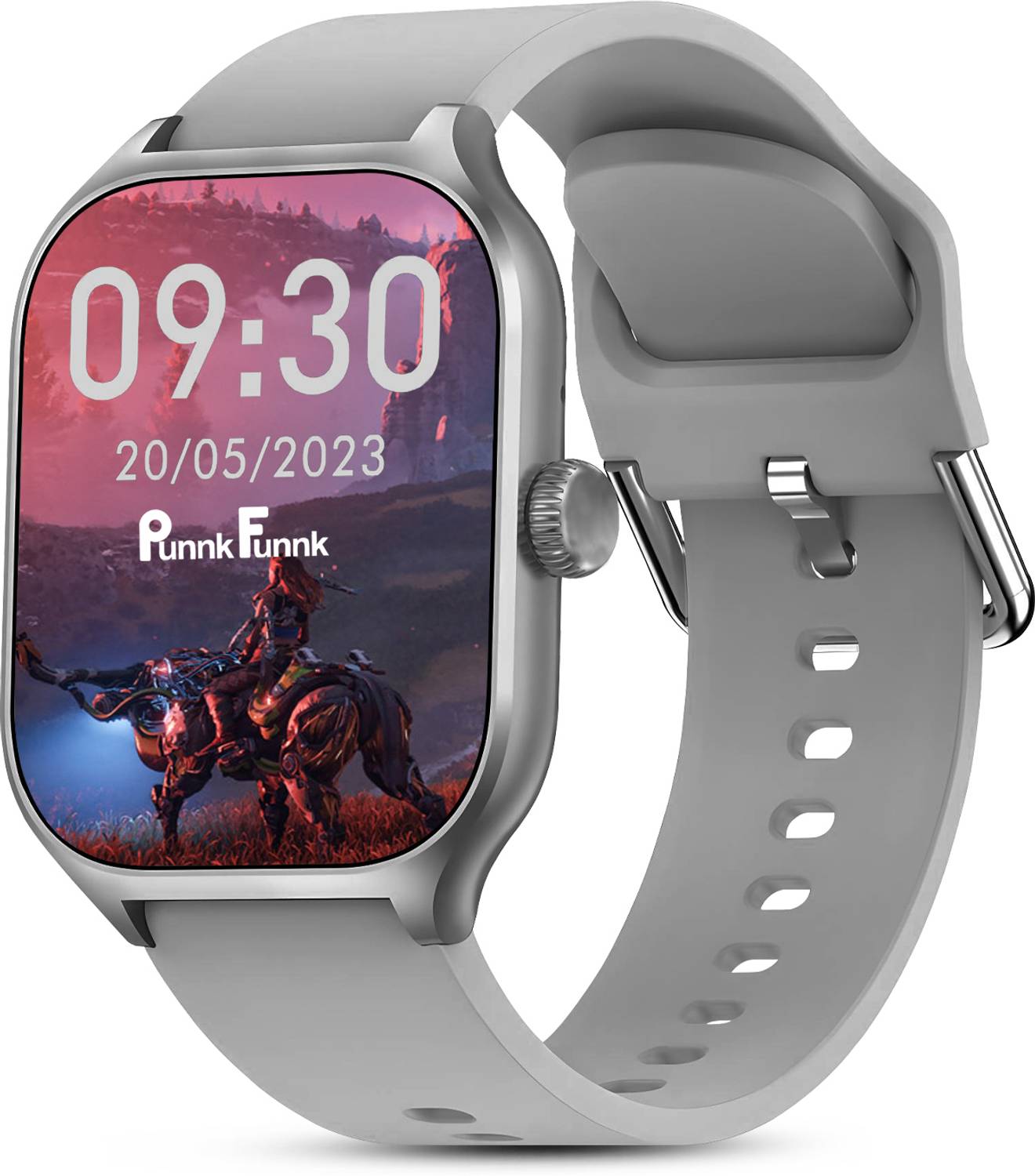 PunnkFunnk H9-LAXA 2.19" Amoled Display, Smart Notifier, BT calli