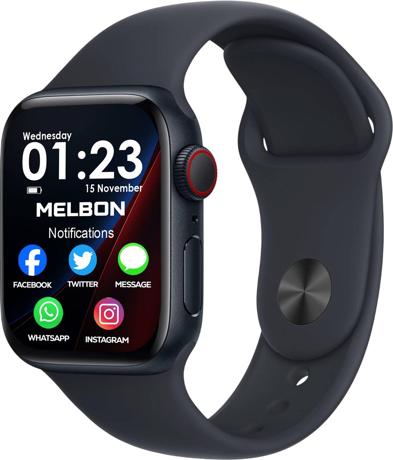 Melbon TimeNova Smartwatch with Bluetooth Calling, Fitness Tracke