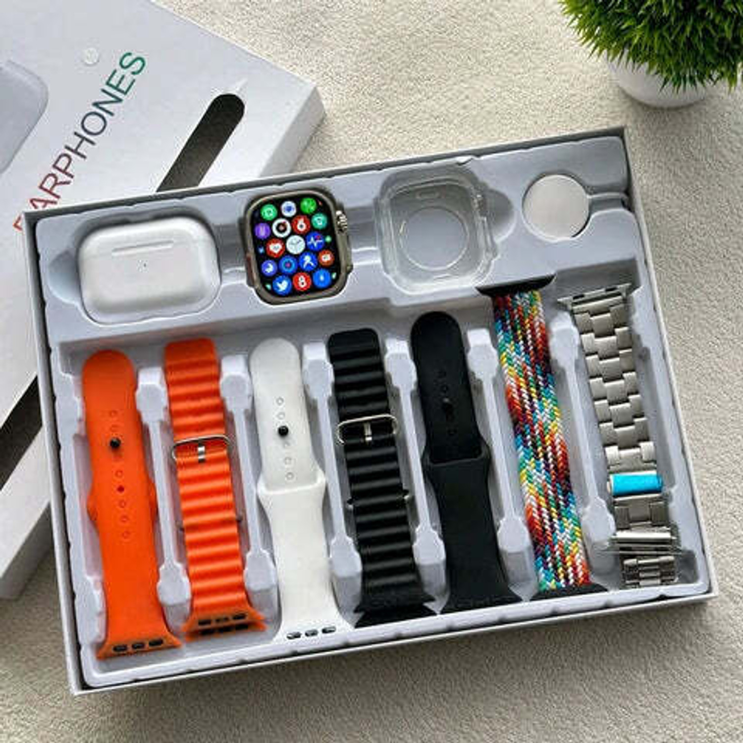 Image of zdea i20 smart watch & S8 4G network Android System i40 Ultra T8 Smartwatch (Multicolor Strap, Free Size)