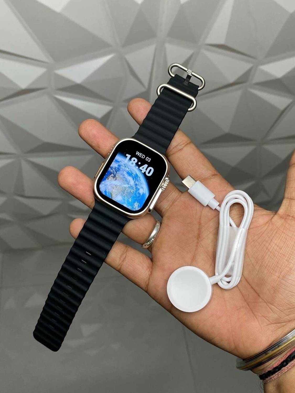 BITWEAVE T800 Ultra Smart Watch 1.9” (48 mm) Display Bluetooth Calling HD Smartwatch