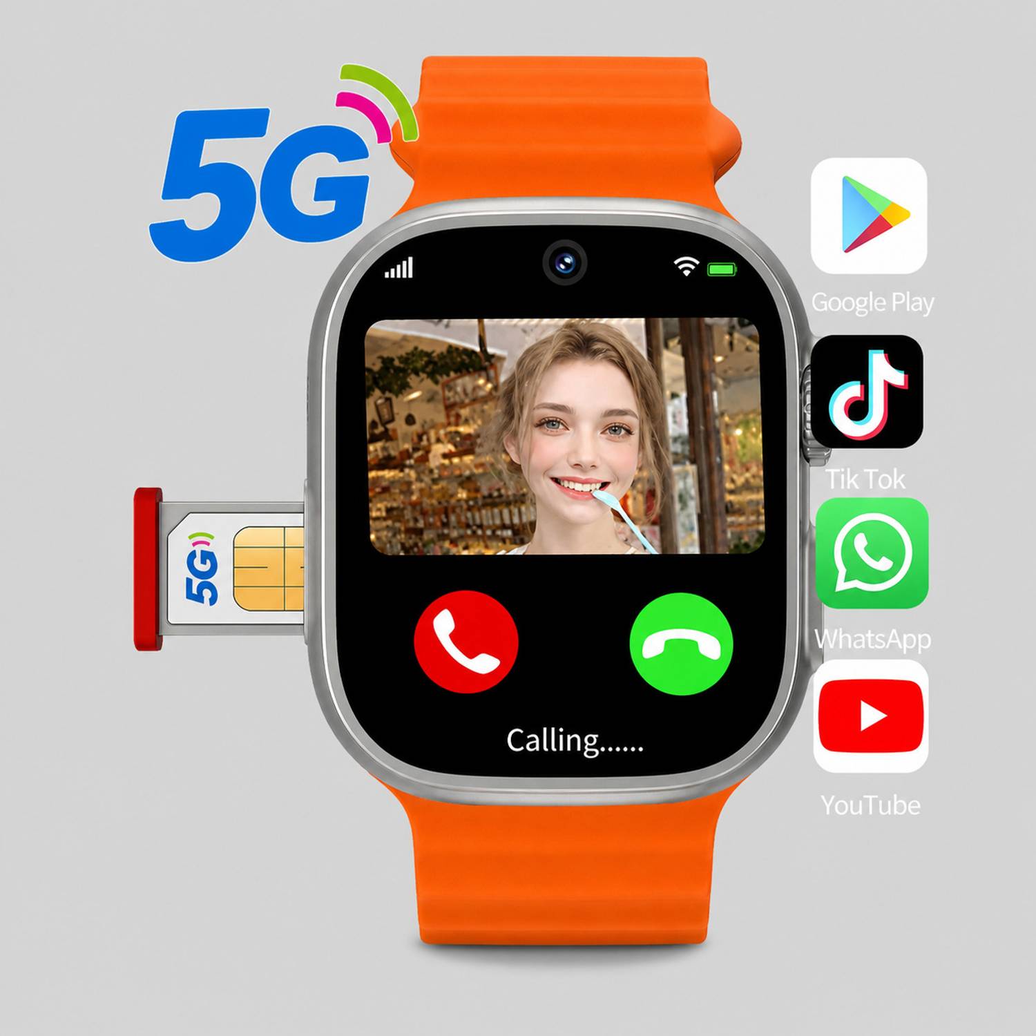 Bestarc Android 5G Smartwatch with AMOLED Display - Image 3