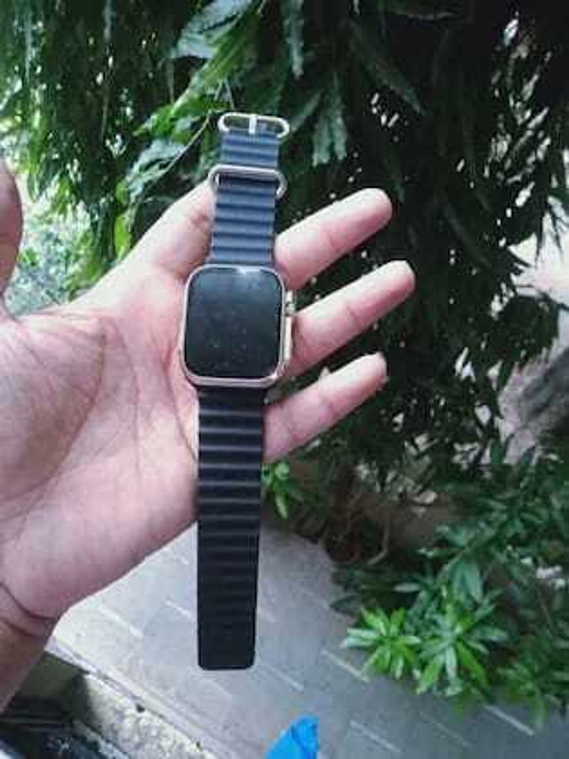 Image of Onikuma T800 BT watch 2in Big Screen Sunlight Proof Display Music Play Insta WA Notifier Smartwatch