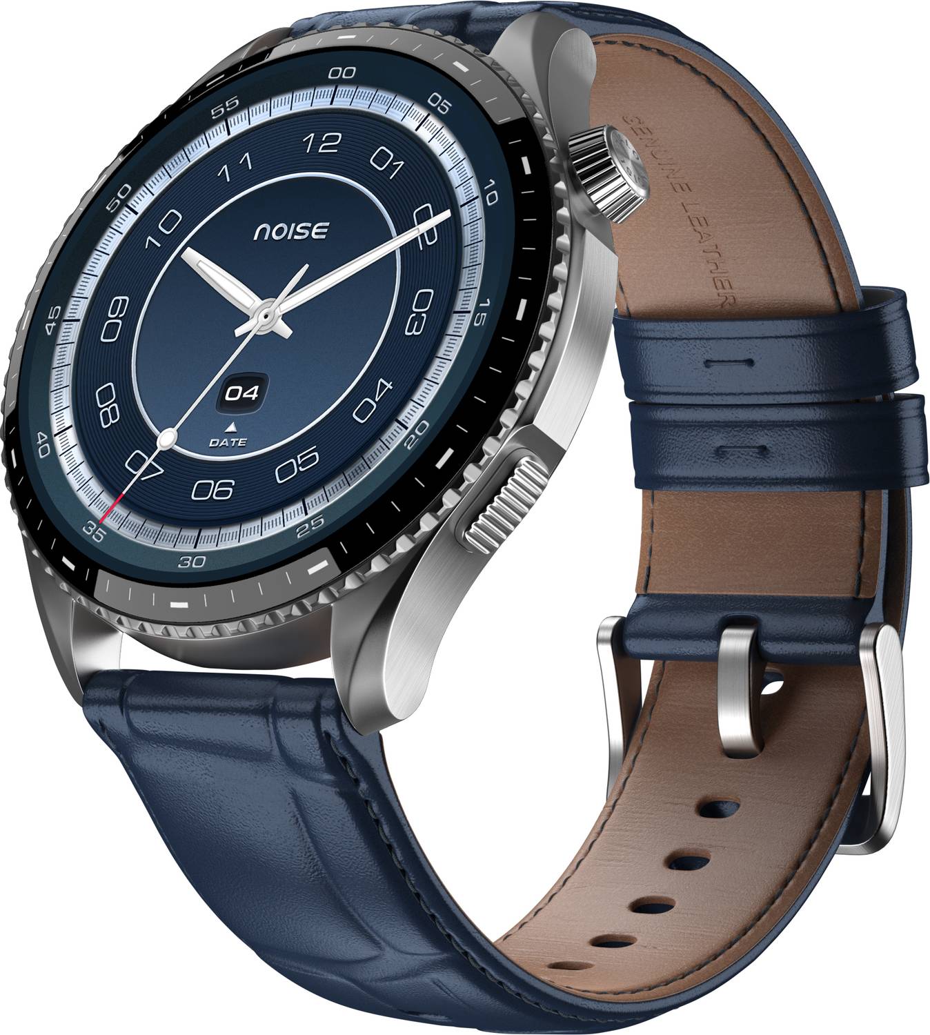 Noise Halo 3 1.43 AMOLED Display, 1000NITS Brightness, Premium Metal Design Smartwatch