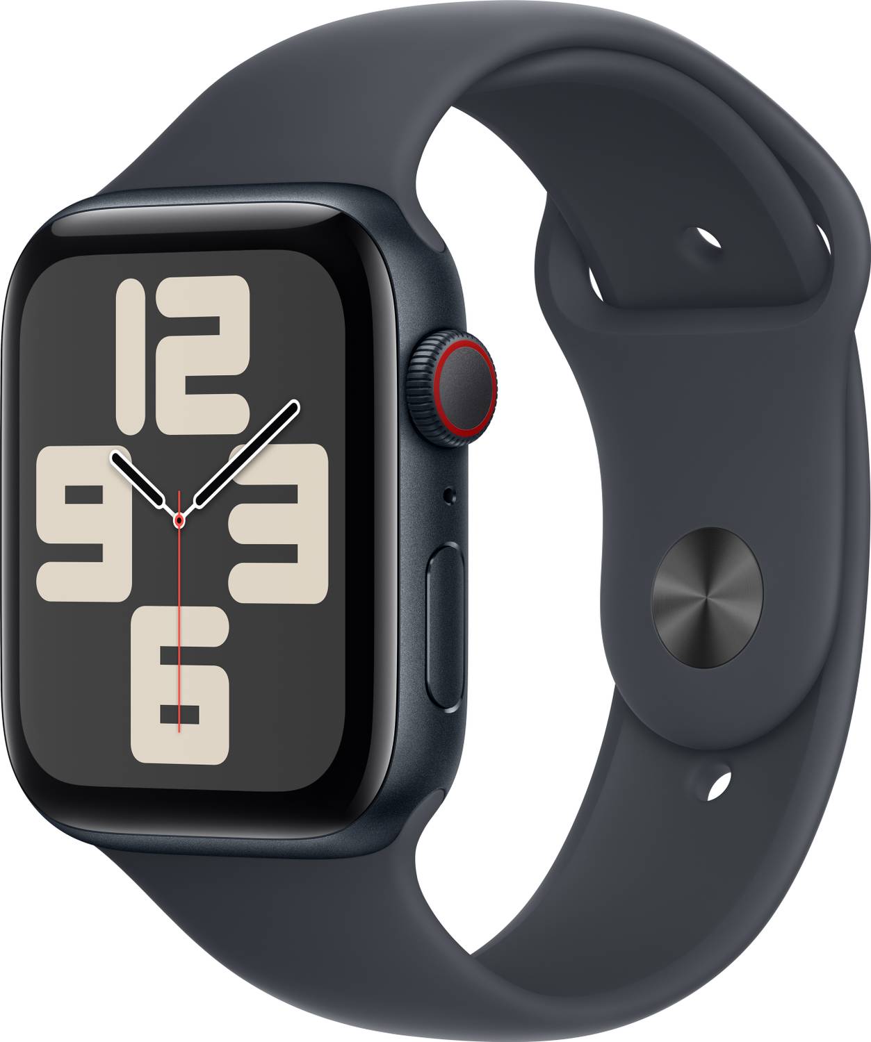 Apple Watch SE GPS + Cellular 44mm Midnight Aluminium with Midnig
