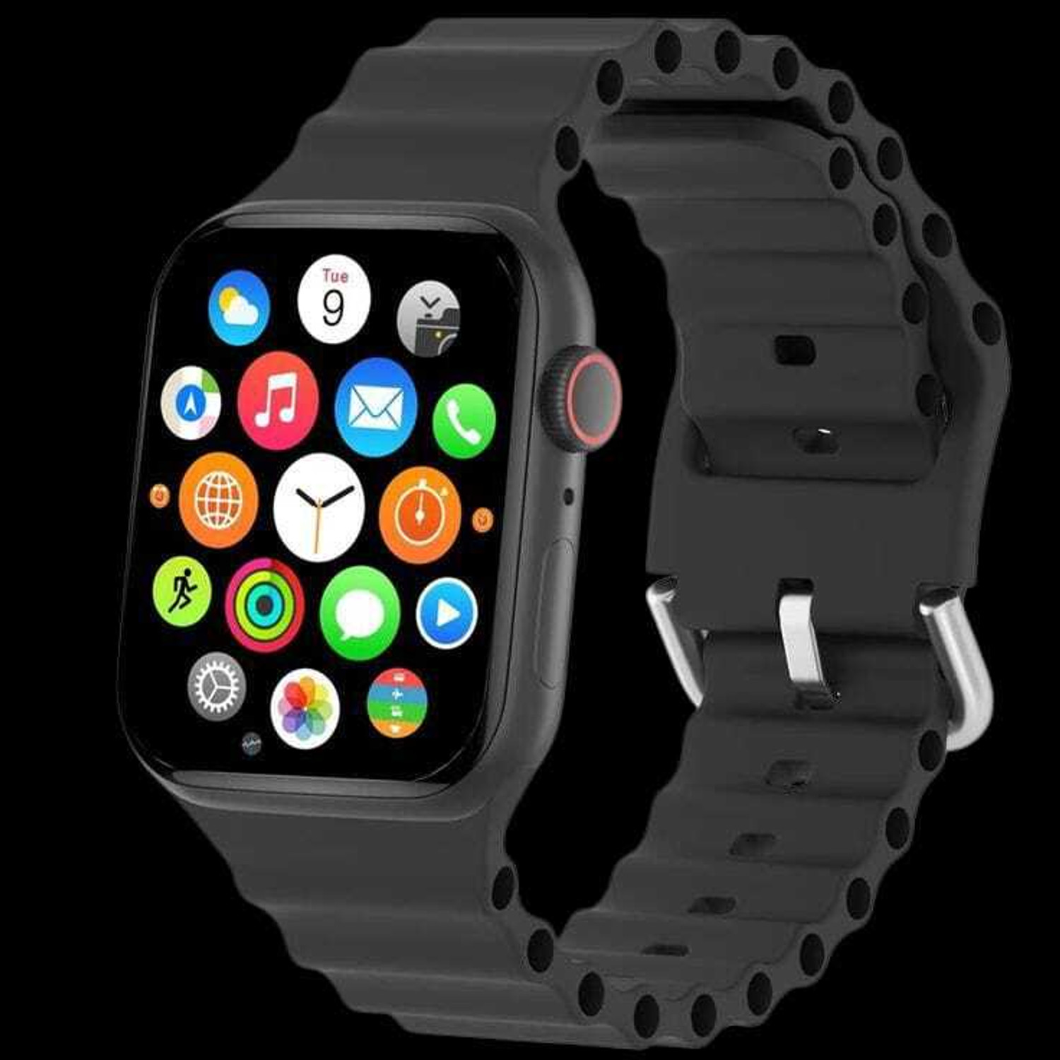Image of Onikuma T800 BT watch 2in Big Screen Sunlight Proof Display Music Play Insta WA Notifier Smartwatch