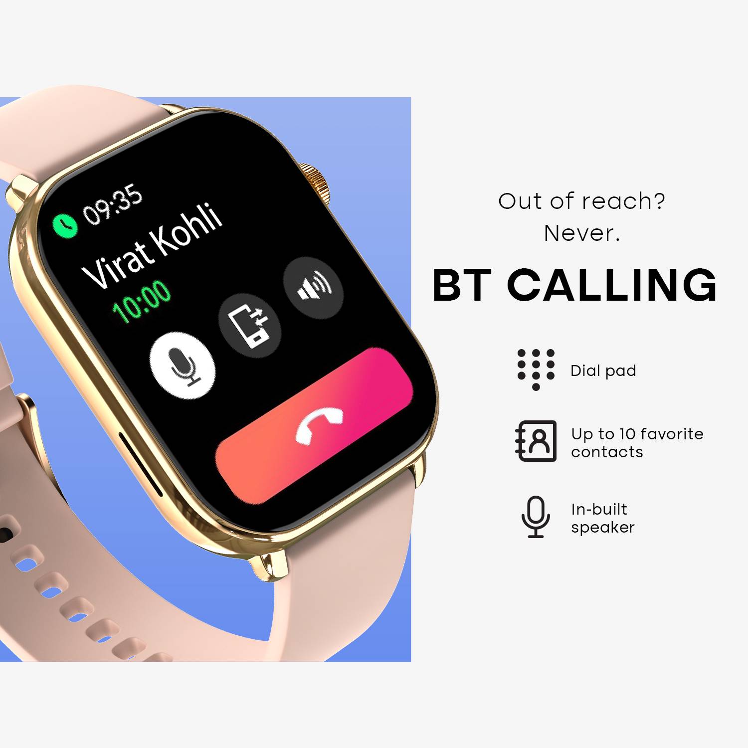 Noise Icon 4 1.96'' AMOLED Display Smartwatch - Image 5