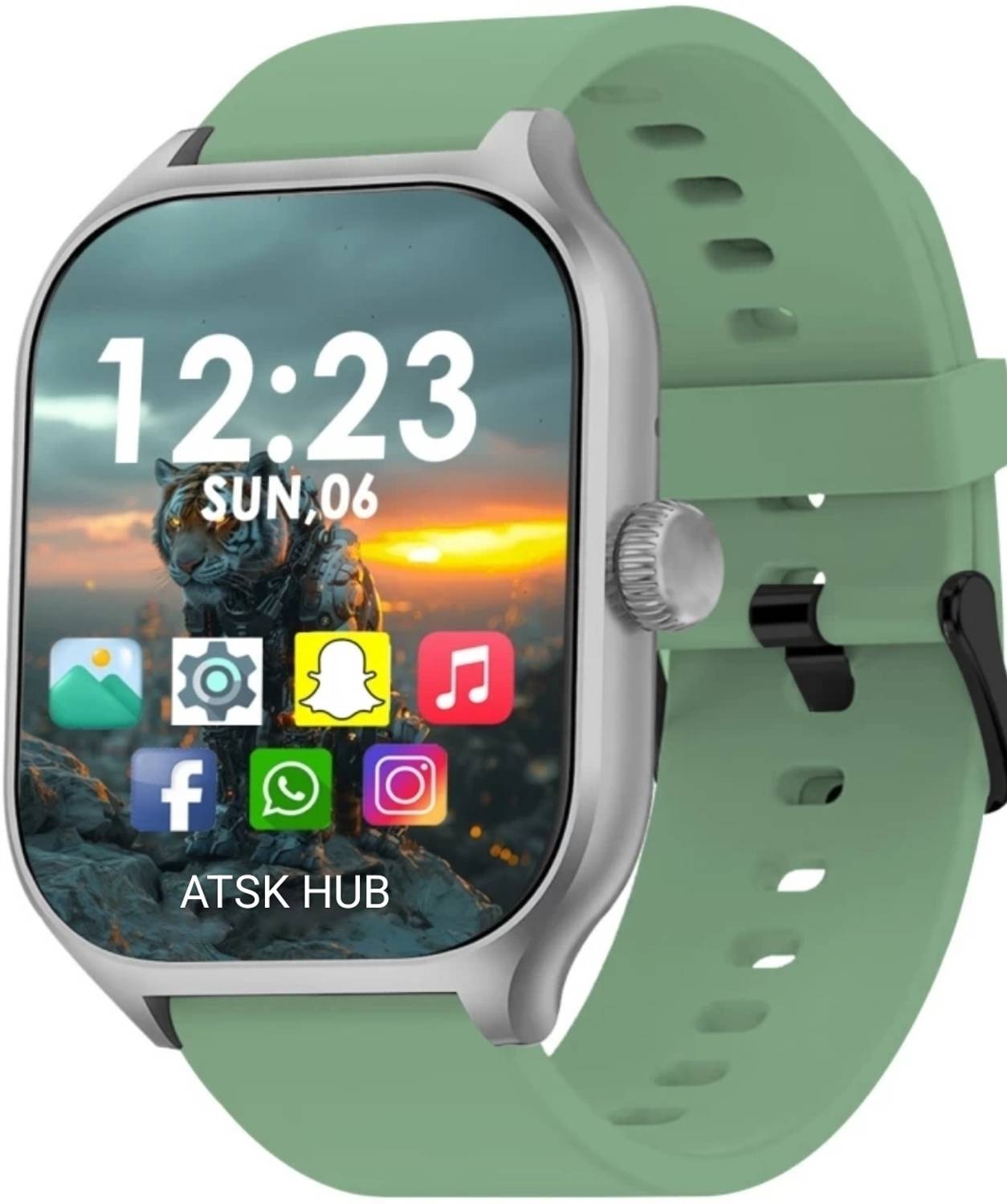 ATSK HUB H9 A1 Full Screen Touch Watch Specially Made for Girl & Women Smartwatch