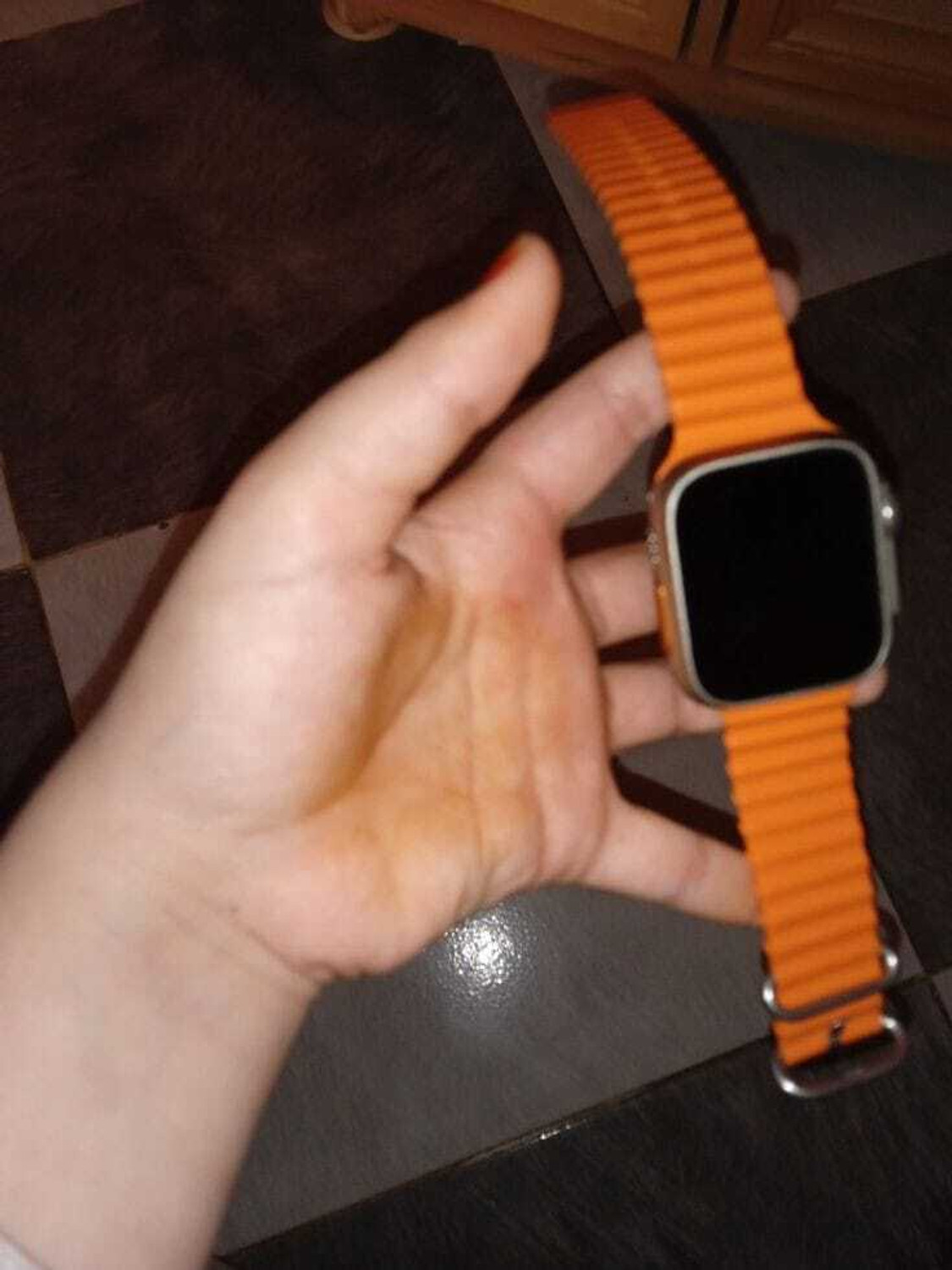 Image of Yash Enterprises T800 Ultra Smart Watch Series 8 ORANGE522 Smartwatch