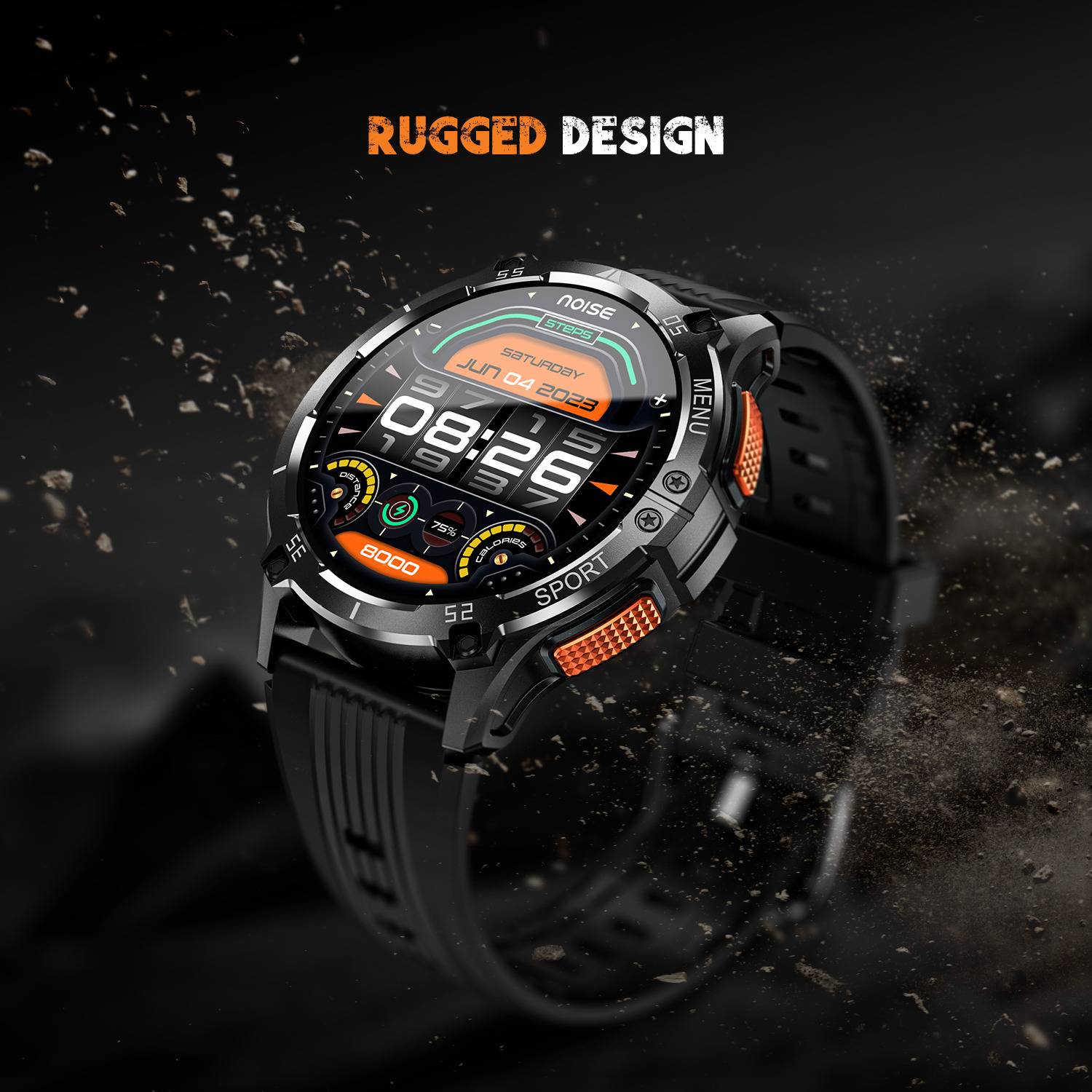 Noise Force Plus 1.46'' AMOLED Smartwatch - Image 3