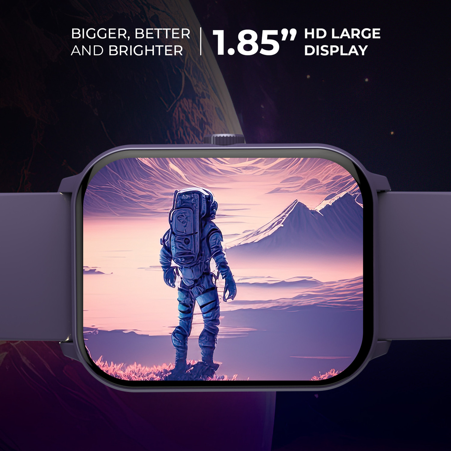 Image of beatXP Marv Neo 1.85'' HD Display Bluetooth Calling Smart Watch, Health Tracking & IP68 Smartwatch