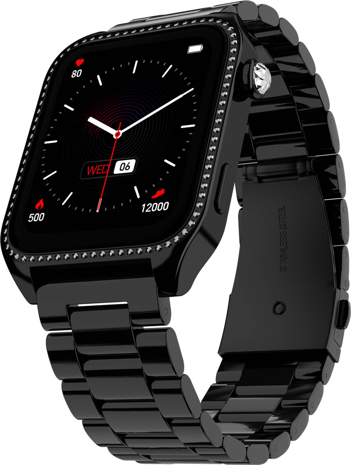 Fire-Boltt Xelor Luxury Stainless Steel, 45.2mm (1.78) AMOLED, 36