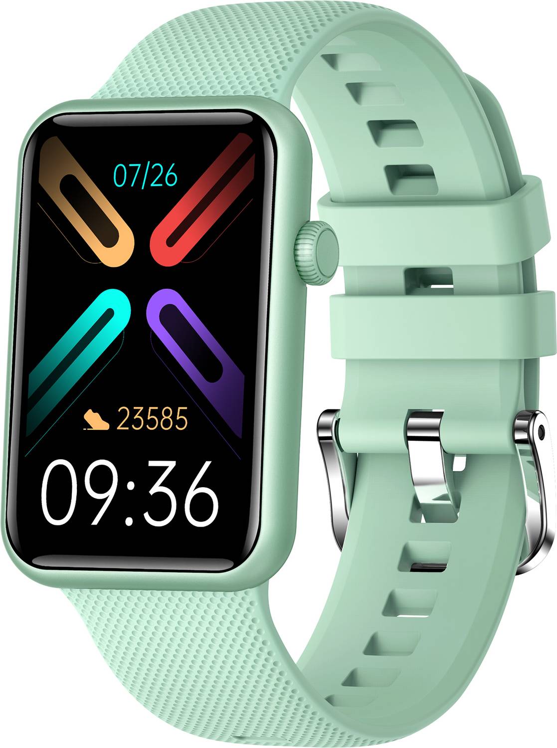 Gizmore Slate 1.57 inch AOD Display| 500 NITS | AI | Sports Modes