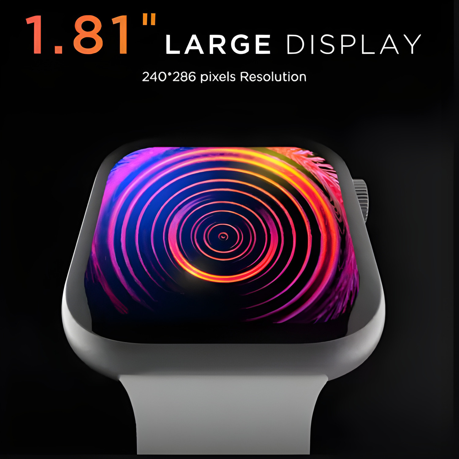 Image of fire boltt Fighter 1.81'' Bluetooth Calling Smartwatch 118 sports modes, AI Voice Assistant Smartwatch