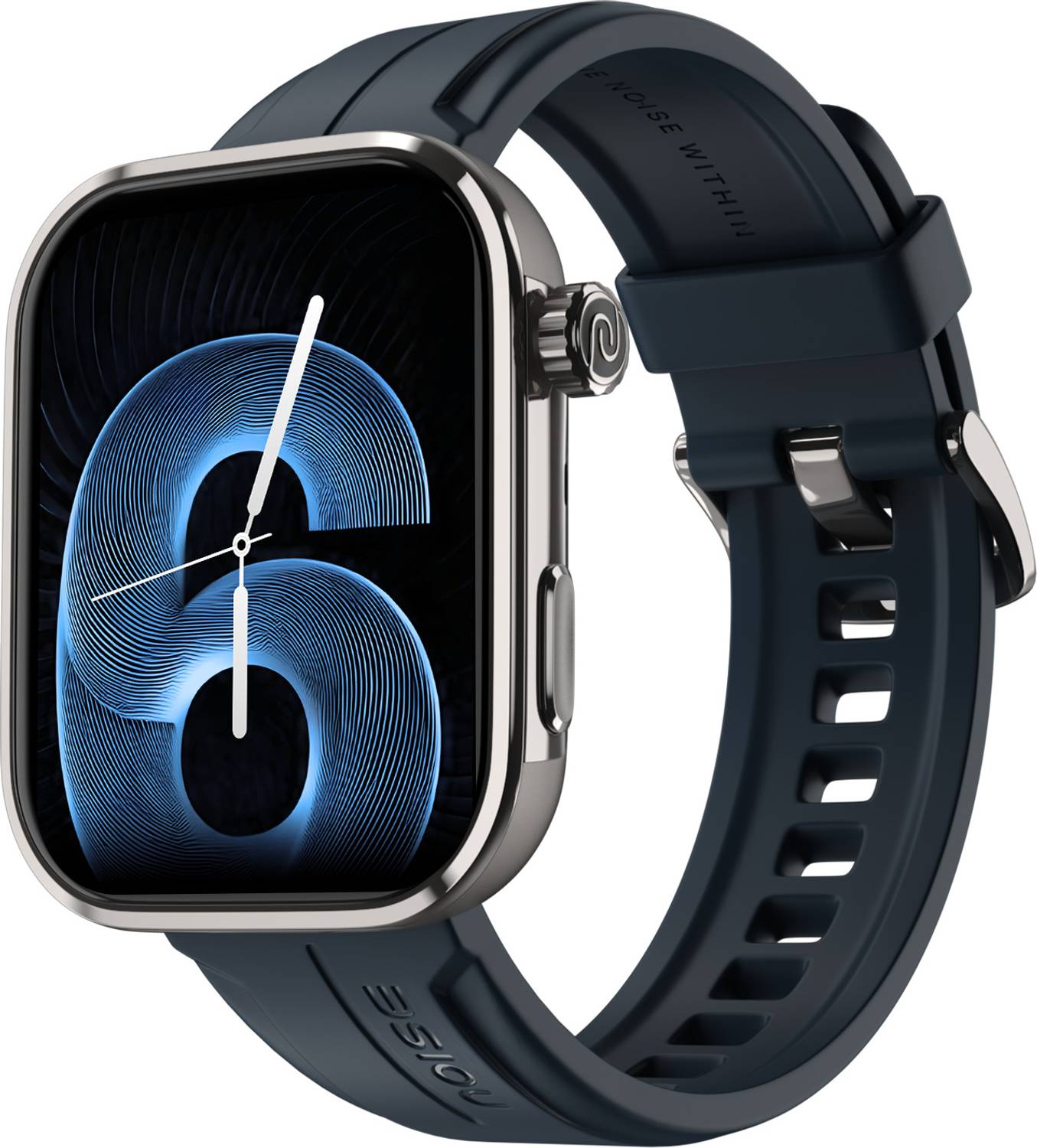 Noise Pro 6 Max 1.96'' Amoled Display with AI Watch Faces, Built-in GPS & AI Companion Smartwatch