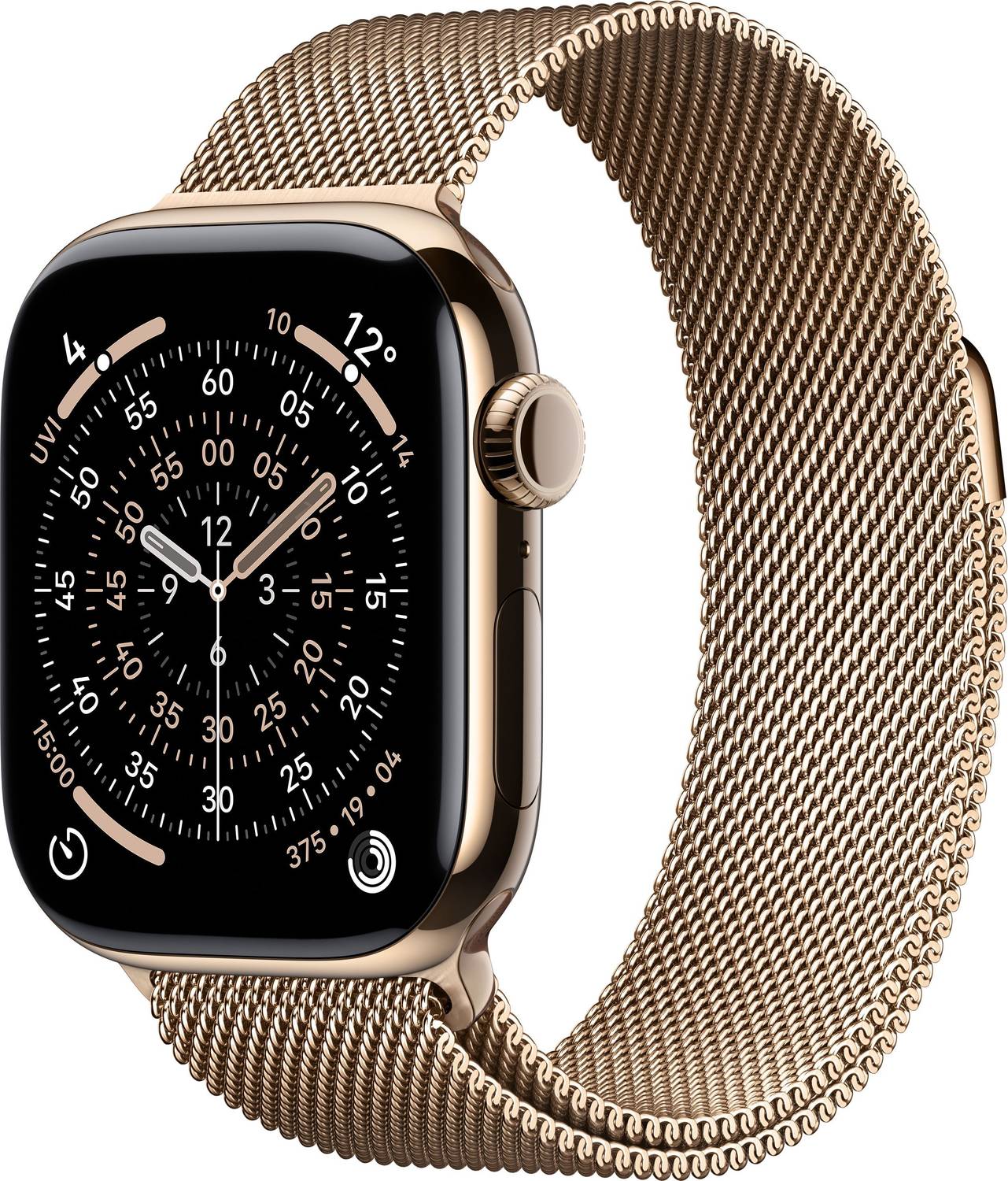 Apple Watch Series 11 GPS + Cellular 42mm Gold Titanium Case Gold