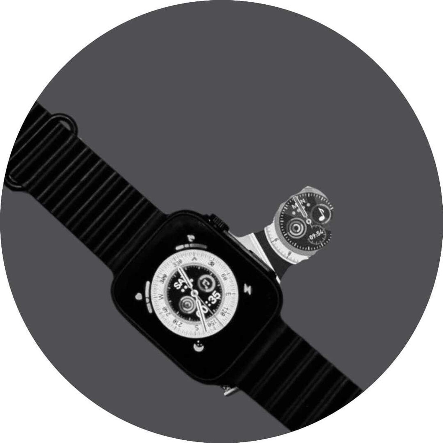 Image of Onikuma T800 BT watch 2in Big Screen Sunlight Proof Display Music Play Insta WA Notifier Smartwatch