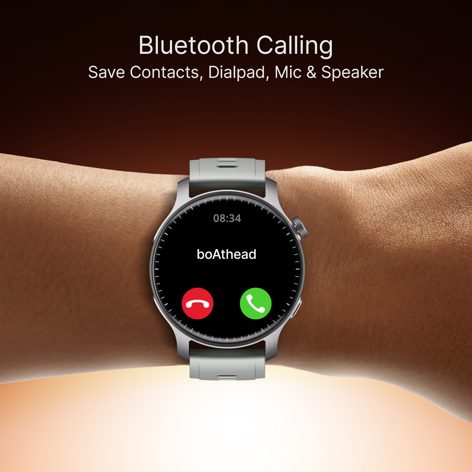 Image of boAt Ultima Prime w / 1.43 inchAMOLED Display, AOD, Personalized Nudges, Functional Crown Smartwatch
