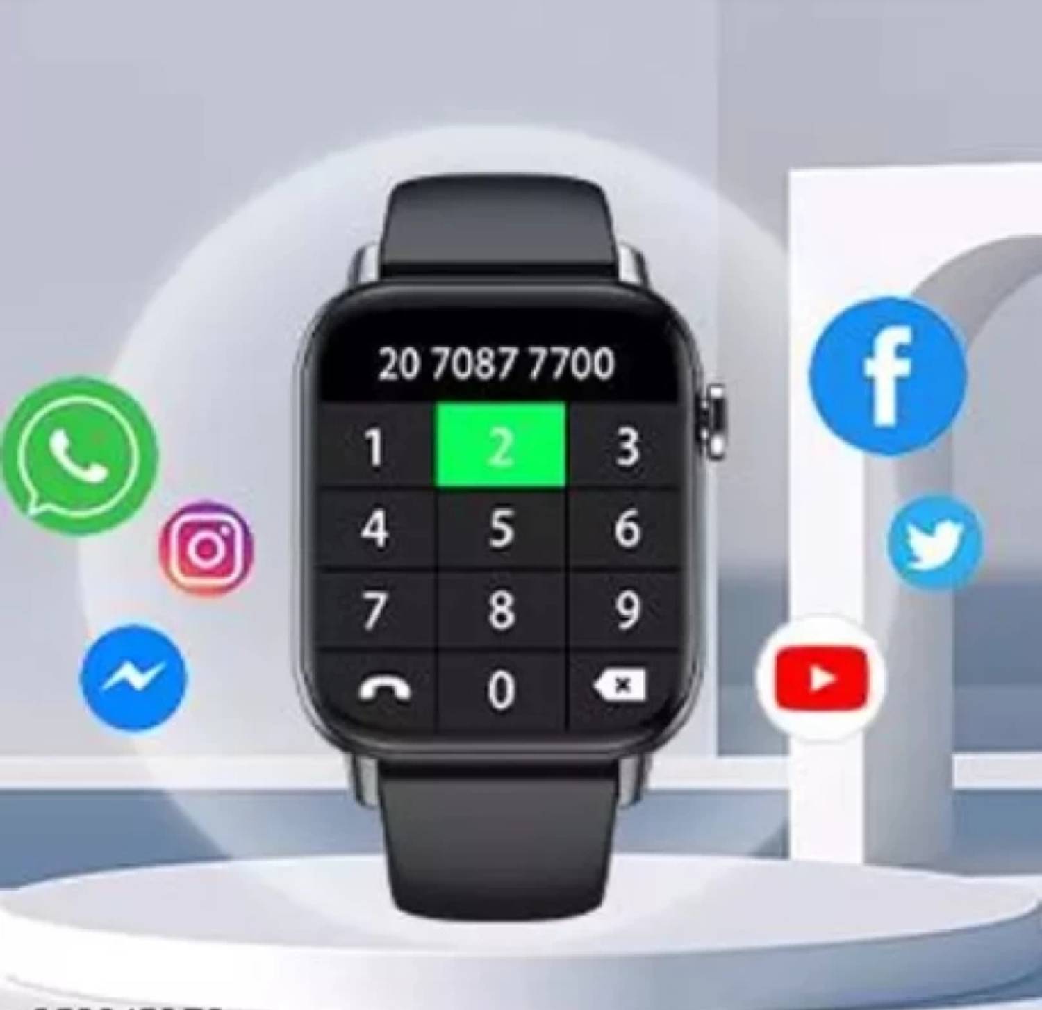 Yash Enterprises PulseWave Smart Band Watch T500 T800 Men BT Call X8 Ultra Smartwatch