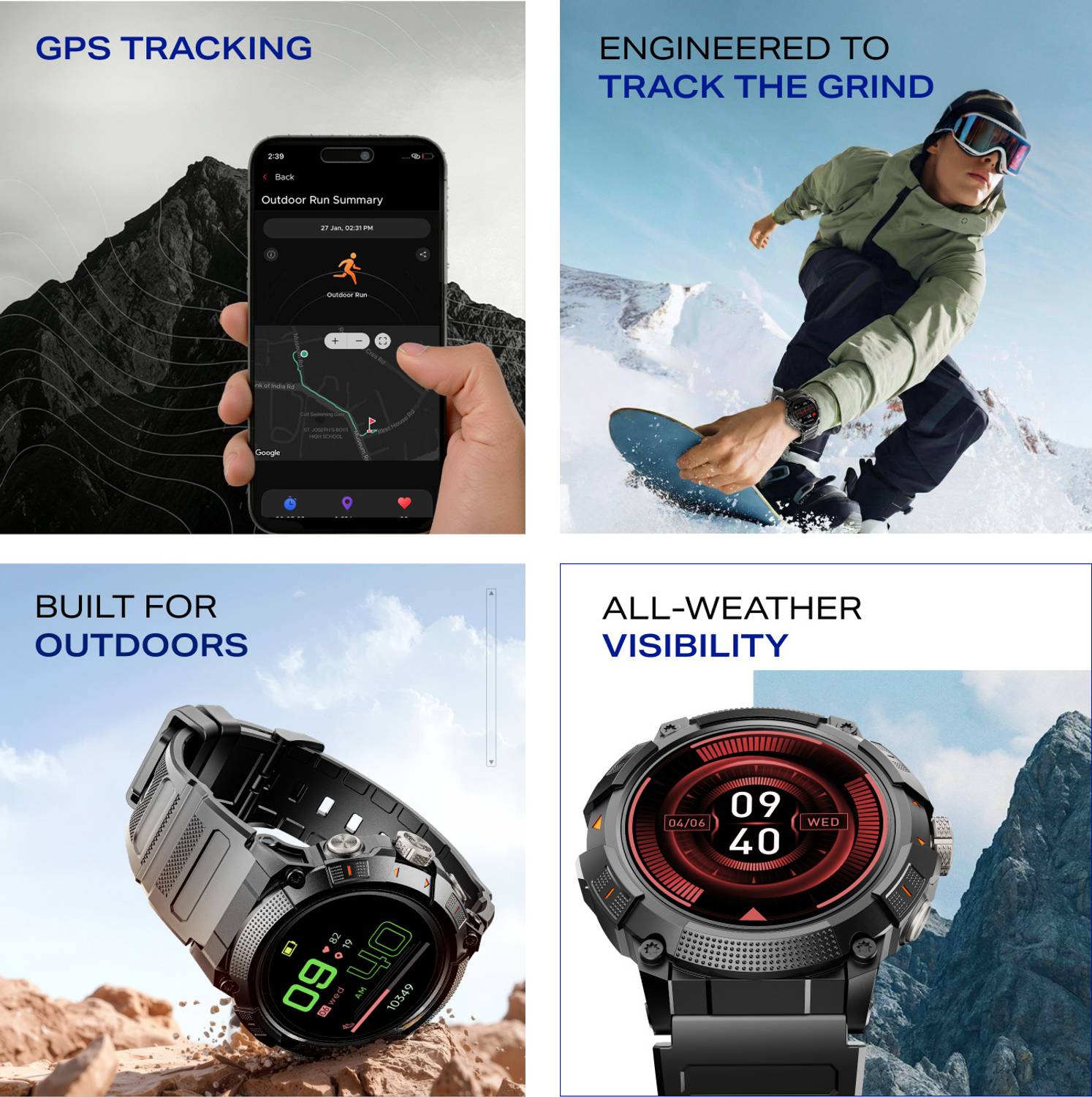 boAt Lunar Atlas GPS Smartwatch - Image 2