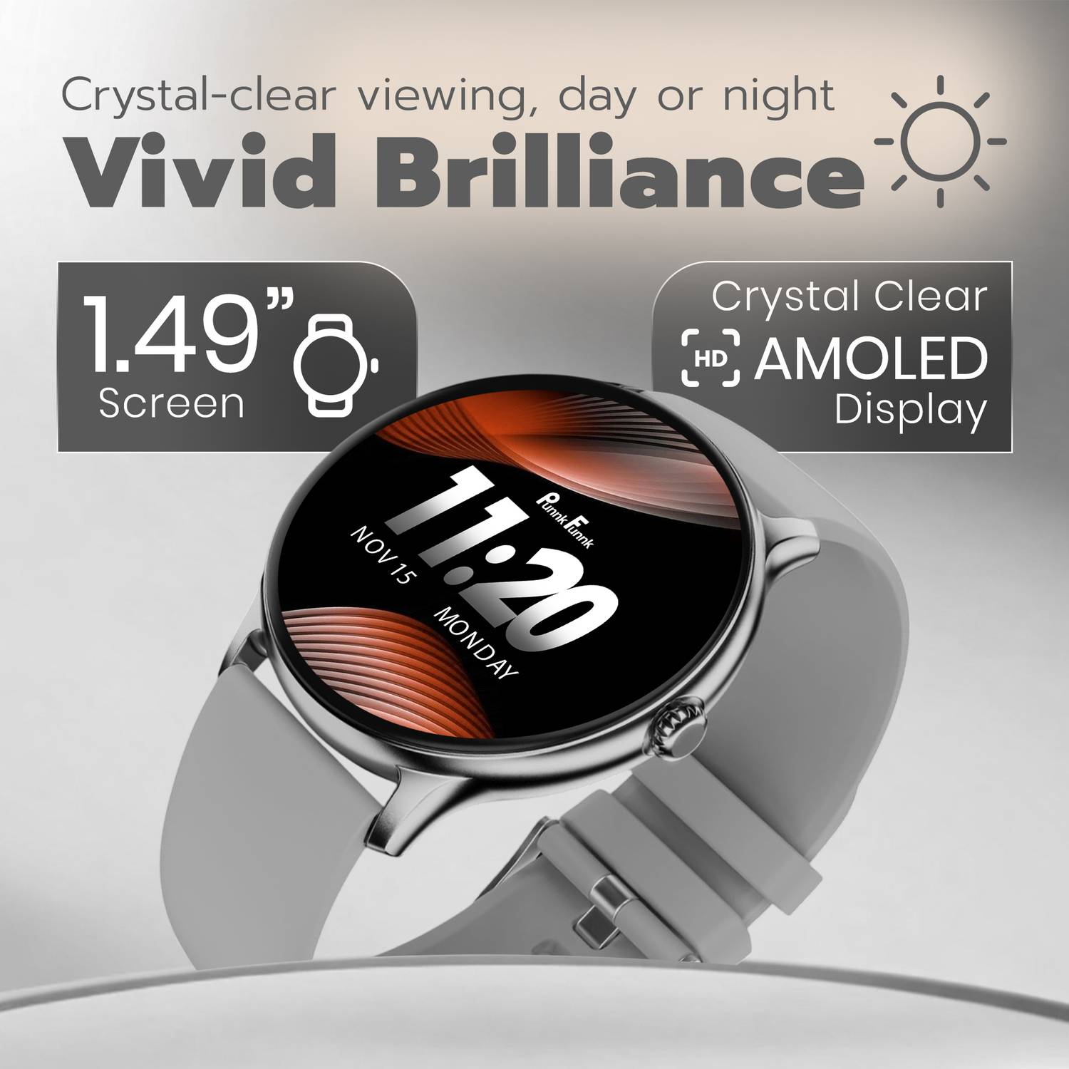 PunnkFunnk Active 2 Pro 1.49 inch Smartwatch - Image 2