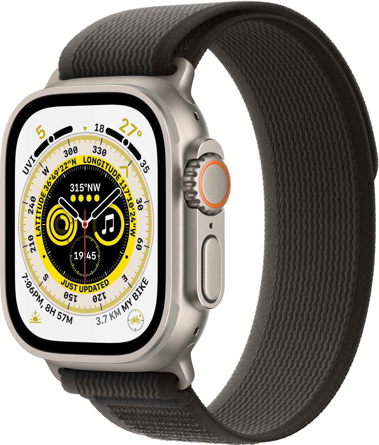 Apple Watch Ultra 49mm GPS + Cellular - ECG App, Temp sensor, Fal
