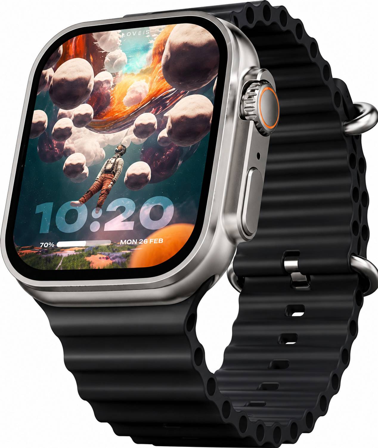 TECHIO T800 Waterproof Smart Watch for Men & Women Stylish & Pr