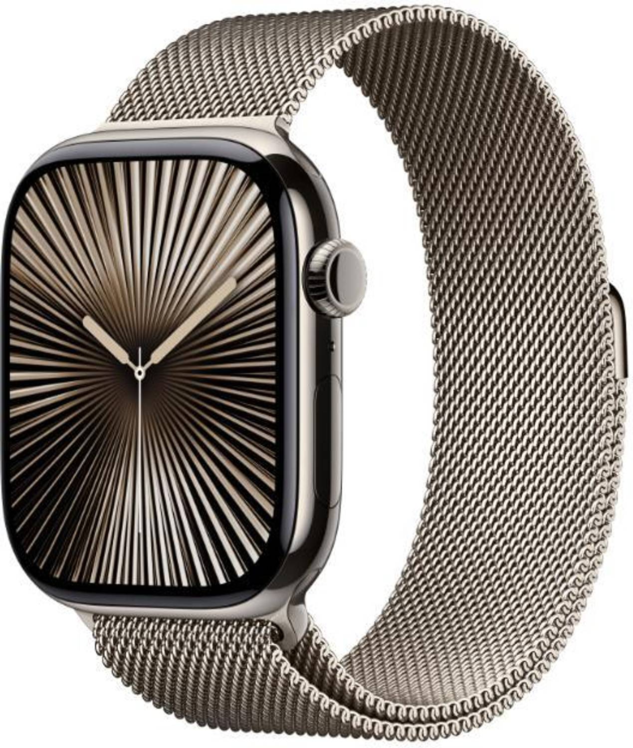 Apple Watch Series 10 GPS + Cellular 46mm Natural Titanium with N