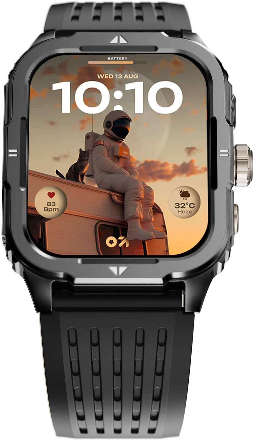 GOBOULT Tuff Rivet 1.9'' HD Display, Working Crown , Quick Access