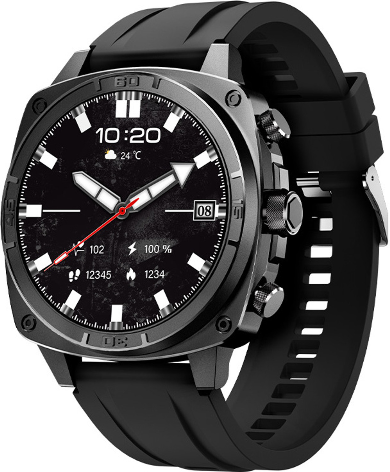 Image of inear INWATCH Pro Smartwatch,1.43 AMOLED HD Display BT Calling AI Voice Assistant IP68 Smartwatch