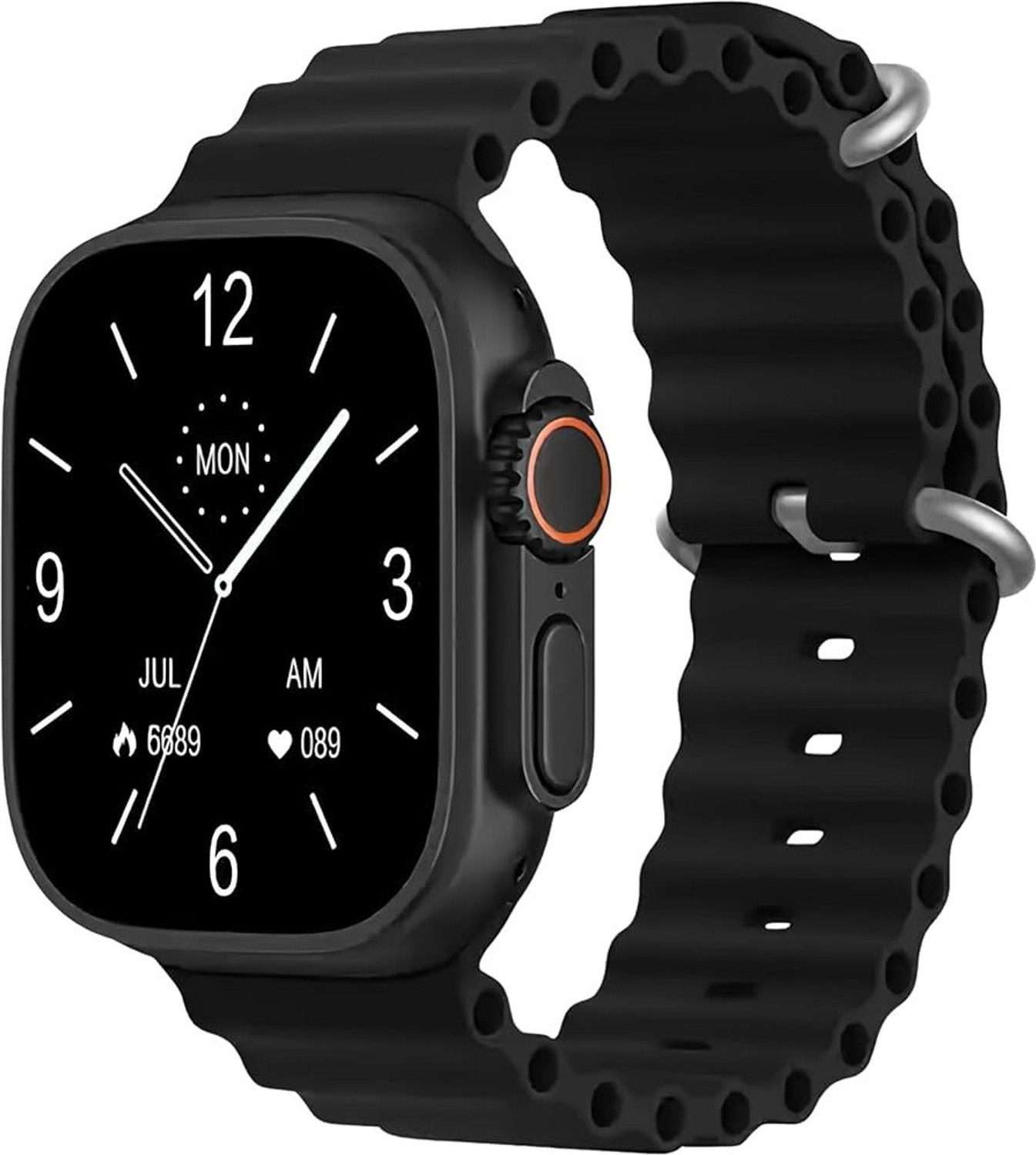 Image of Onikuma T800 BT watch 2in Big Screen Sunlight Proof Display Music Play Insta WA Notifier Smartwatch