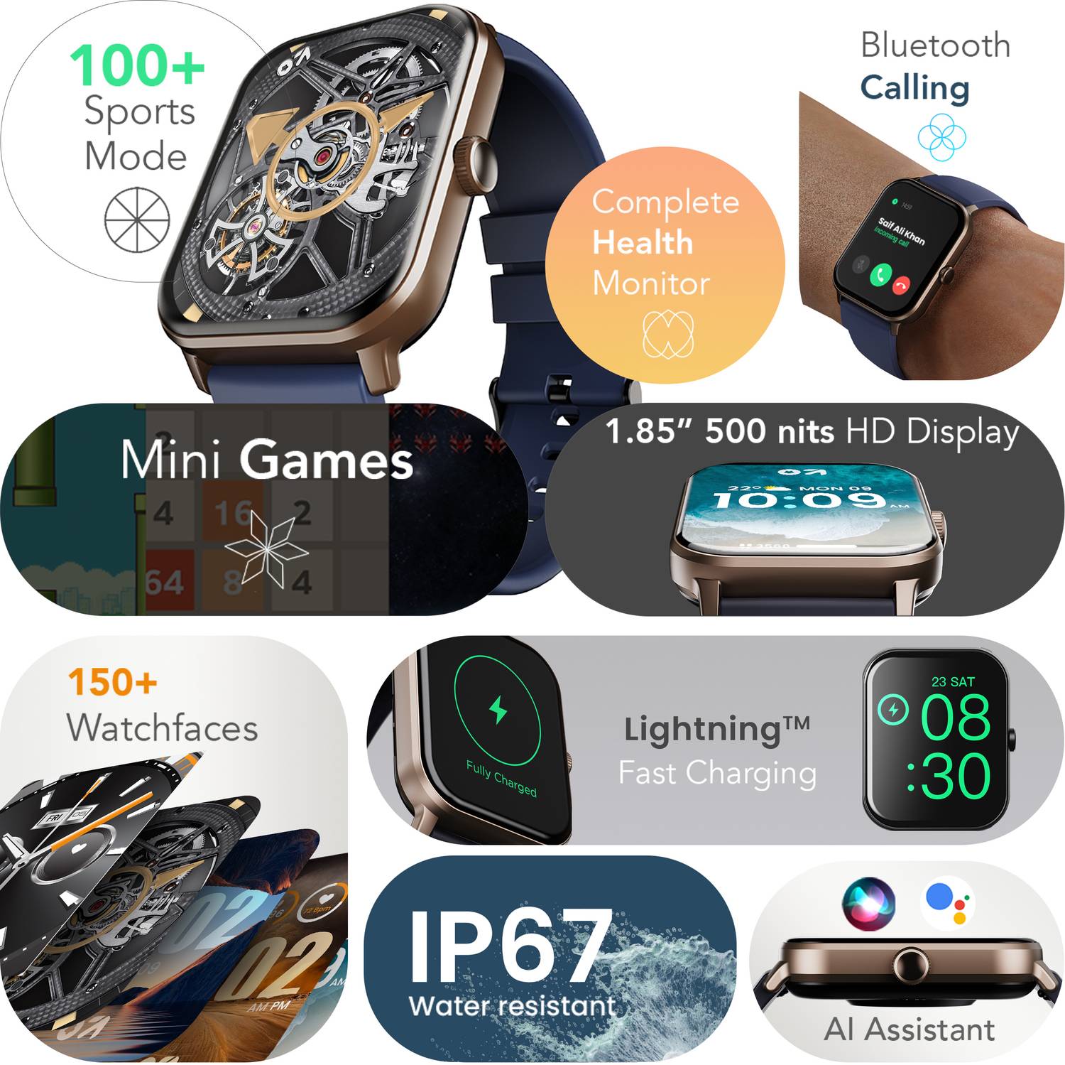 GOBOULT Drift+ 1.85'' Smartwatch - Image 2