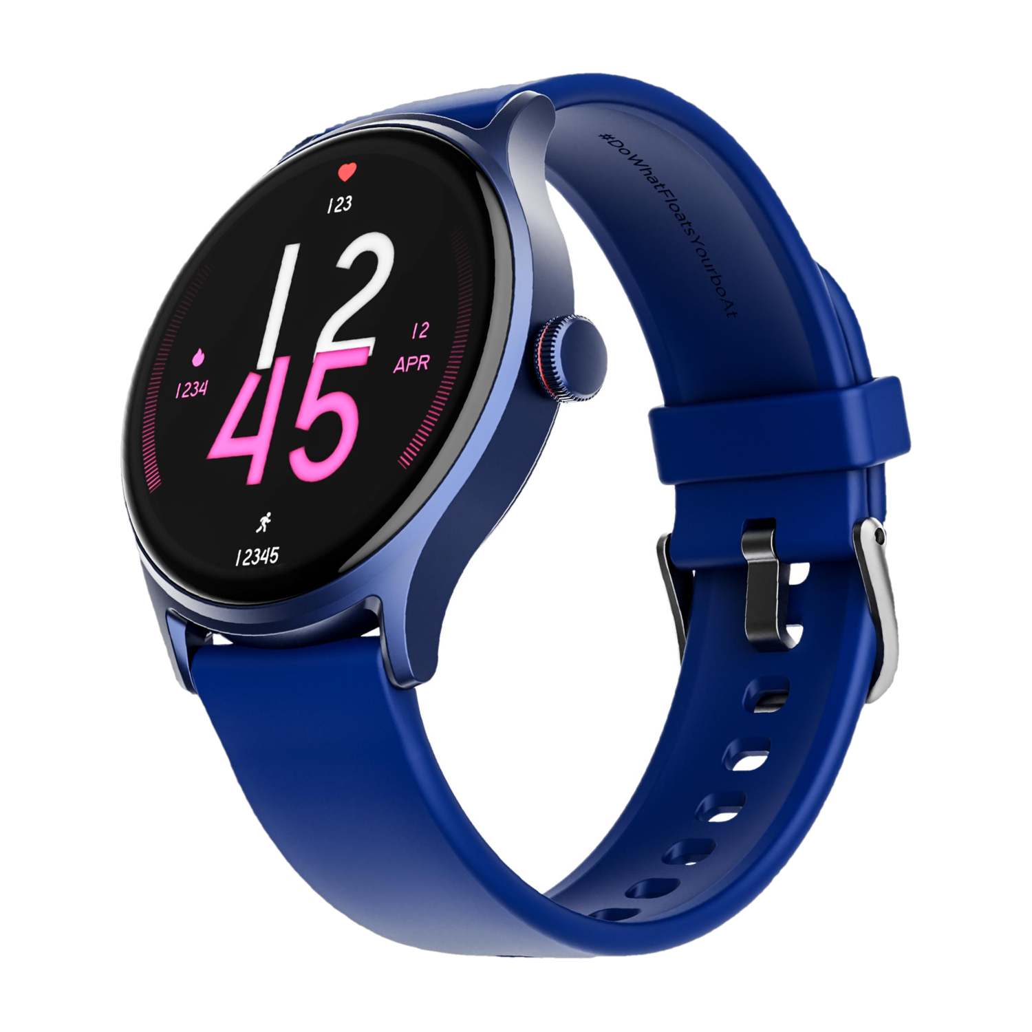 boAt Lunar Vista w/ 3.8 cm(1.52") AuraVue AOD Display, BT Calling, Functional Crown Smartwatch