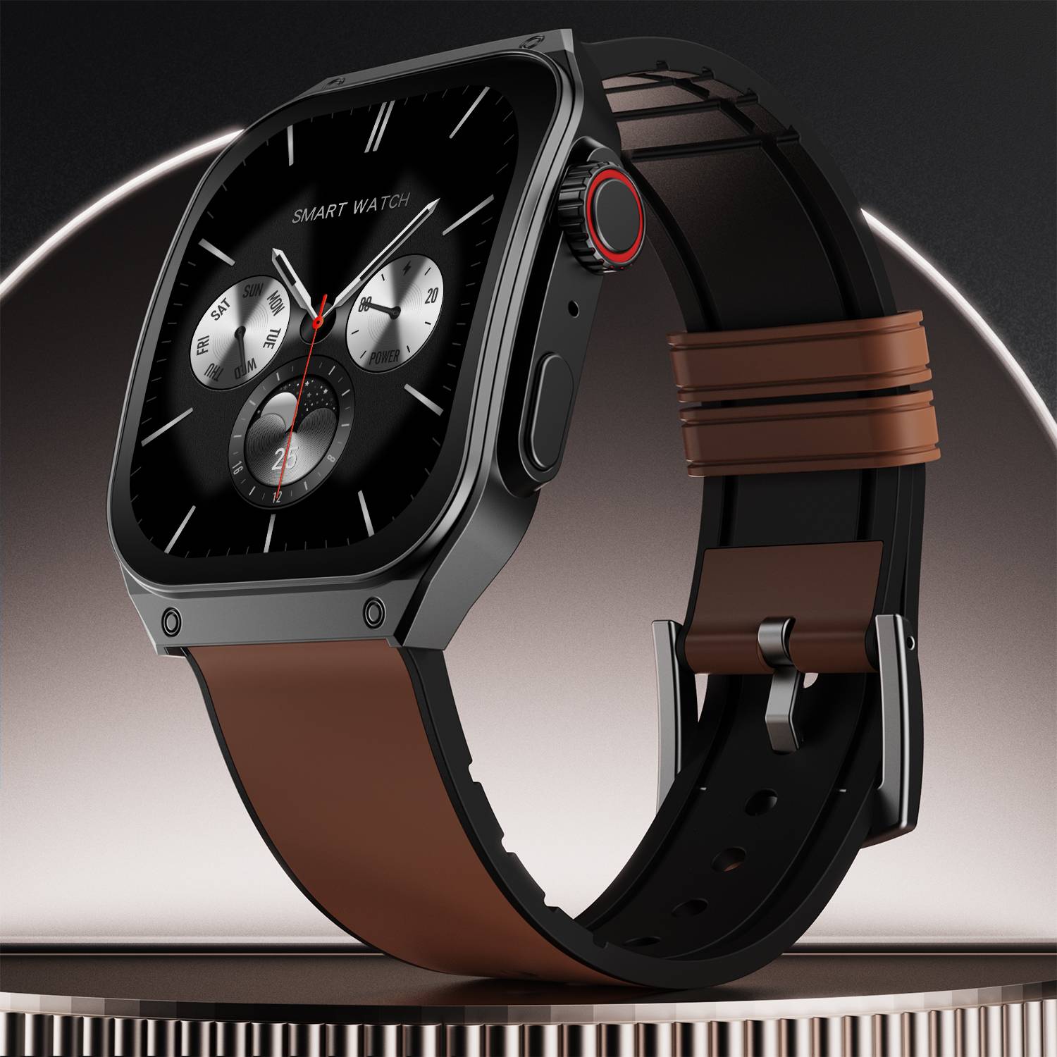 fire boltt Horizon 51.8mm (1.96") AMOLED Display, Wireless Chargi