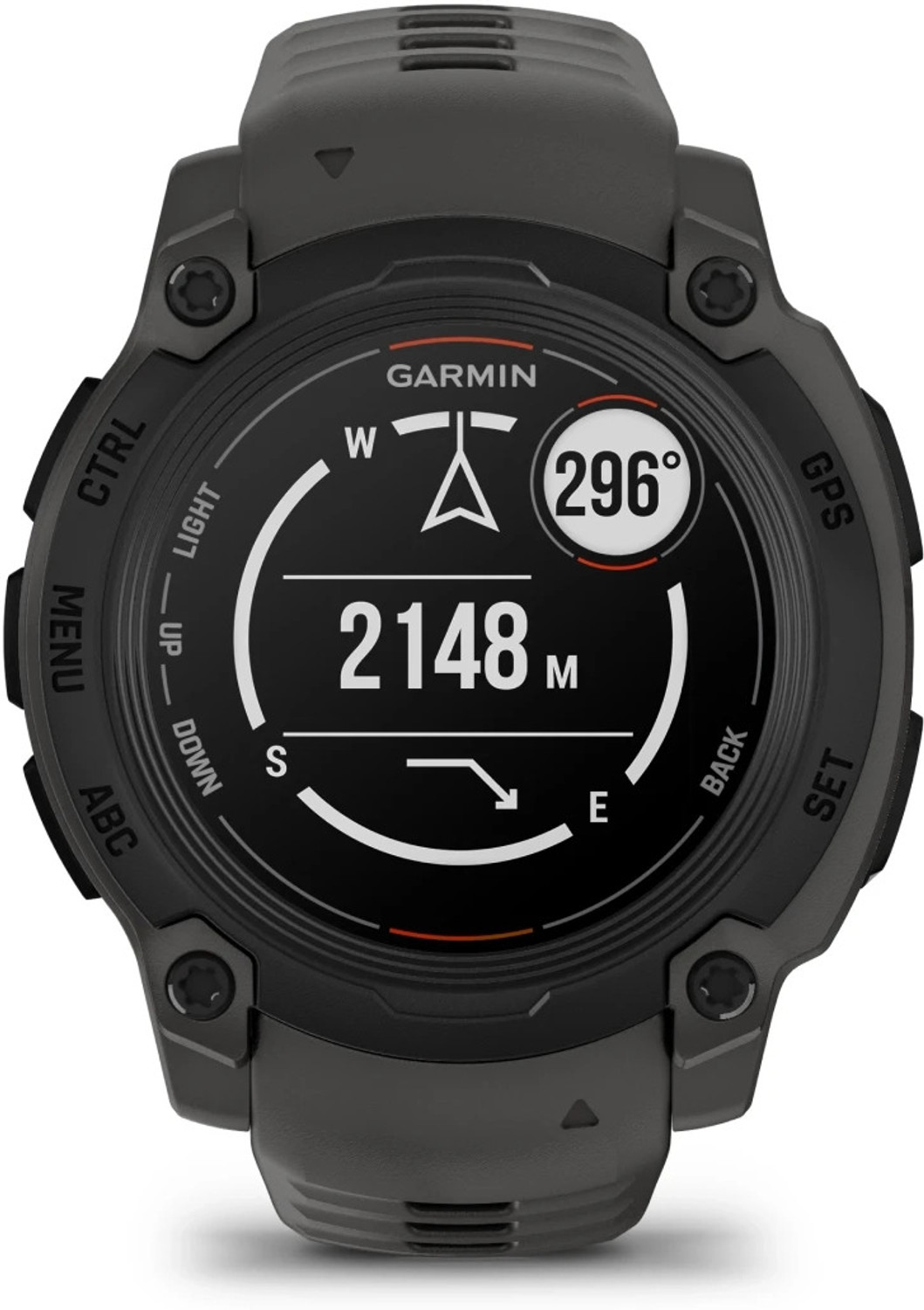 Image of GARMIN Instinct E, 45 Mm, Black Bezel With Charcoal Band,(A04881) Smartwatch