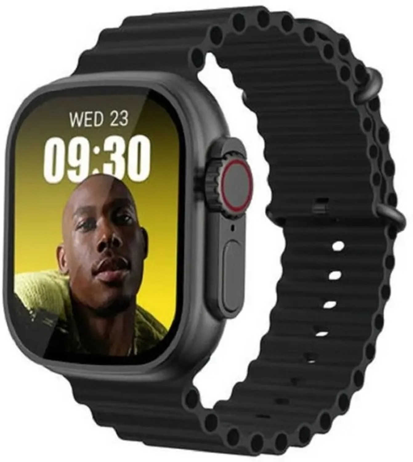 Image of Onikuma T800 BT watch 2in Big Screen Sunlight Proof Display Music Play Insta WA Notifier Smartwatch